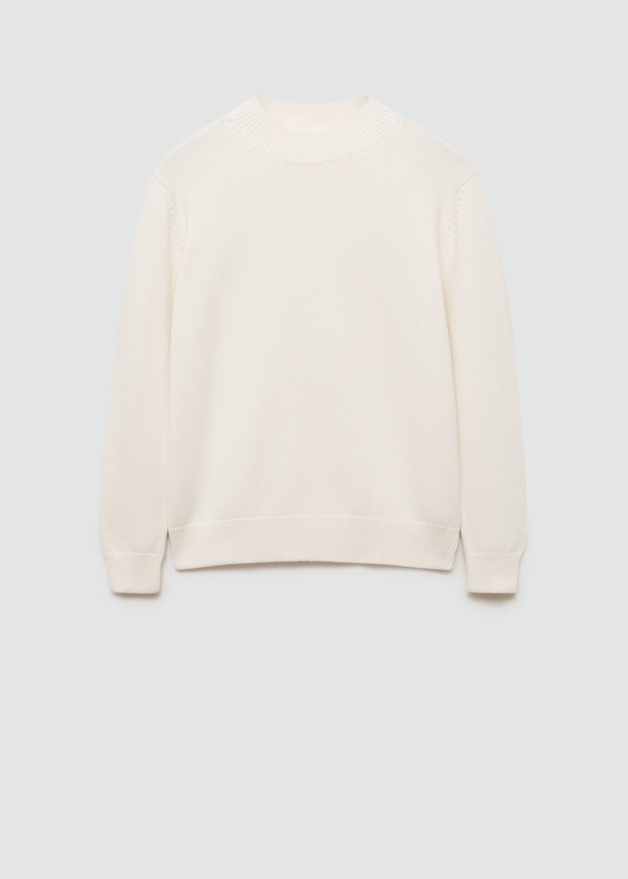 Baumwollpullover aus mittelfeinem Strick - Artikel ohne Model