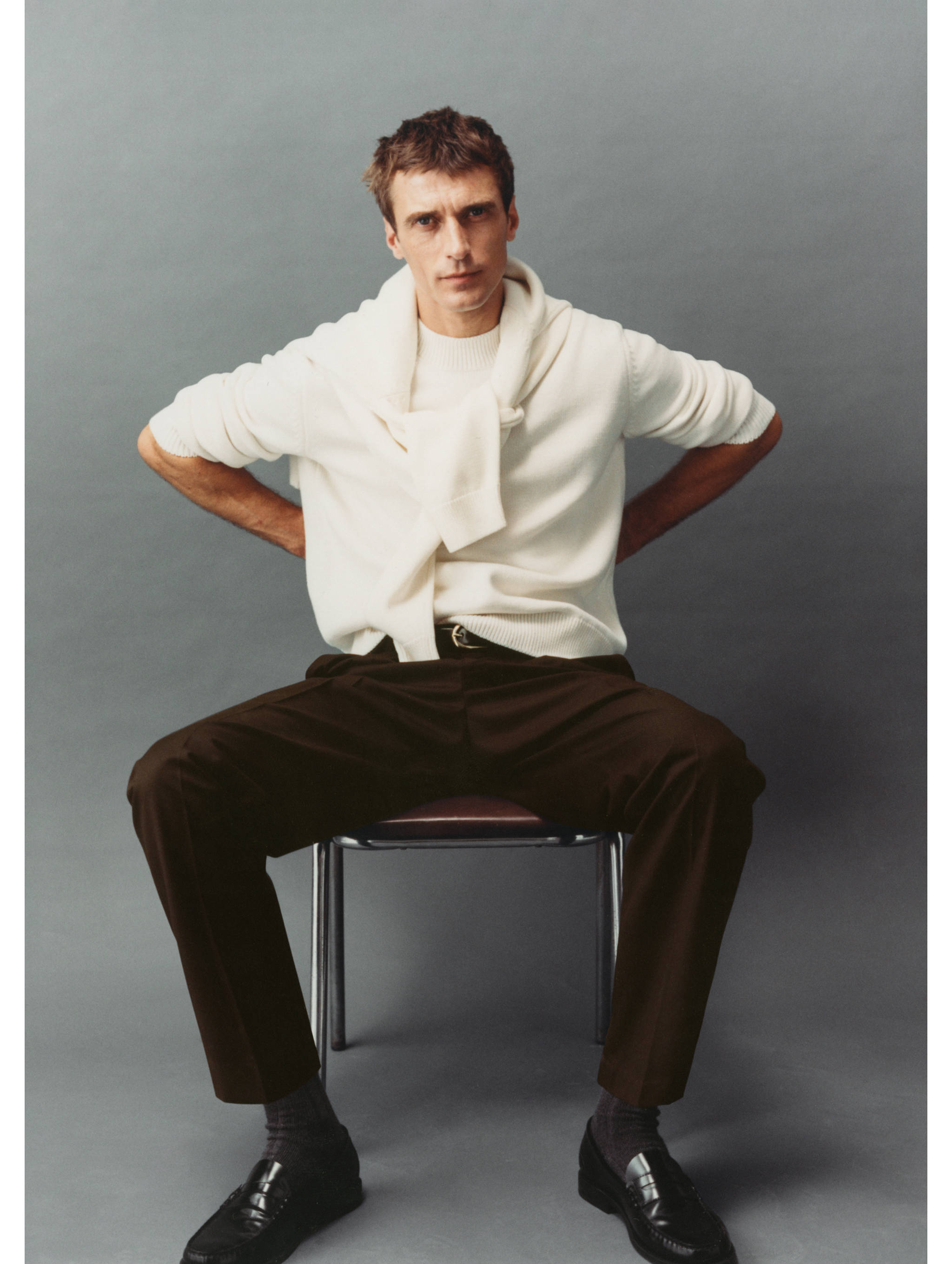 Camisola de malha média de algodão - Pormenor do artigo 3