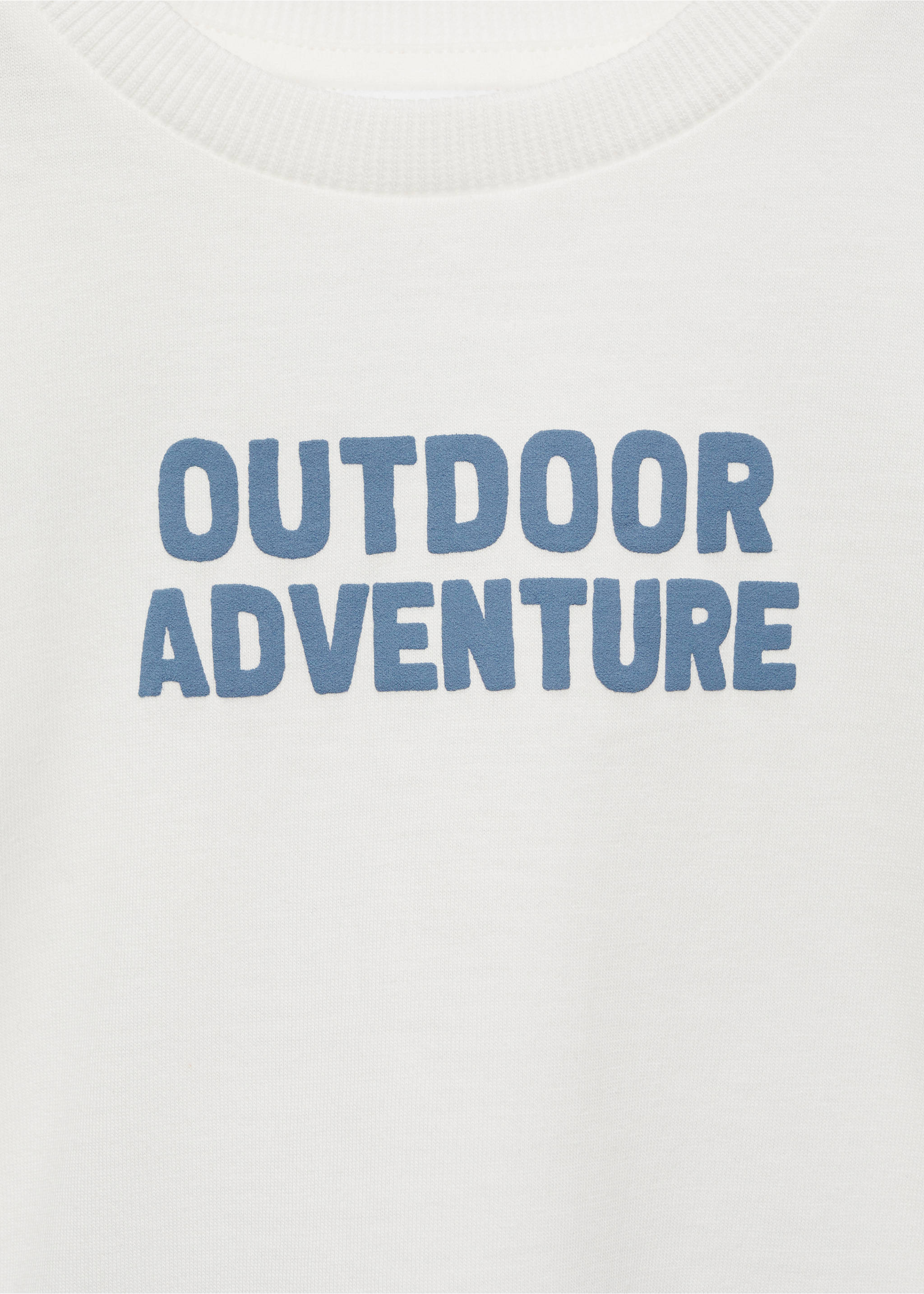 Tričko s dlouhým potištěným rukávem - Detail zboží 8, Šedobílá. Ref: 77005988-00.