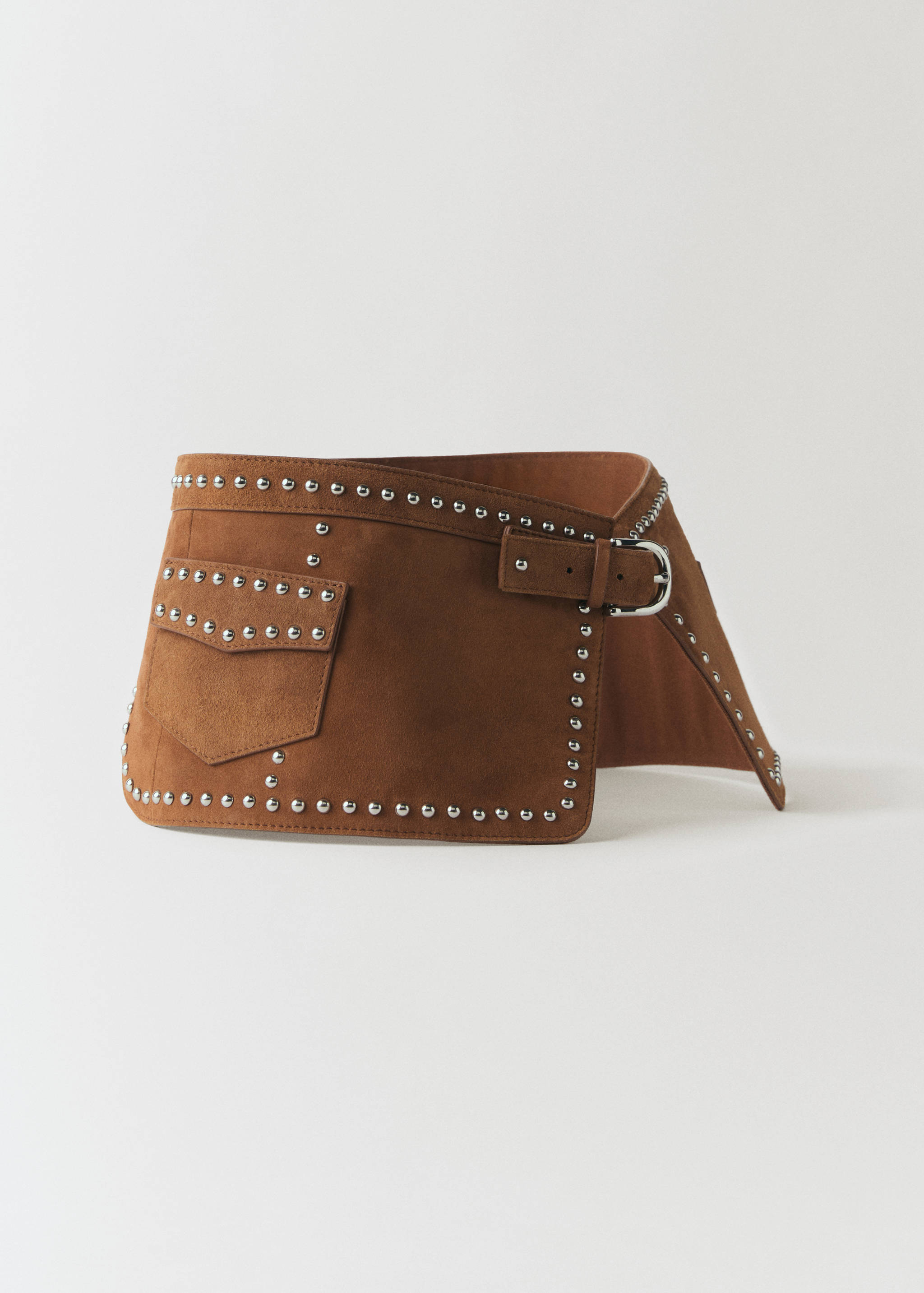 Cinturó obi pell - Pla mig