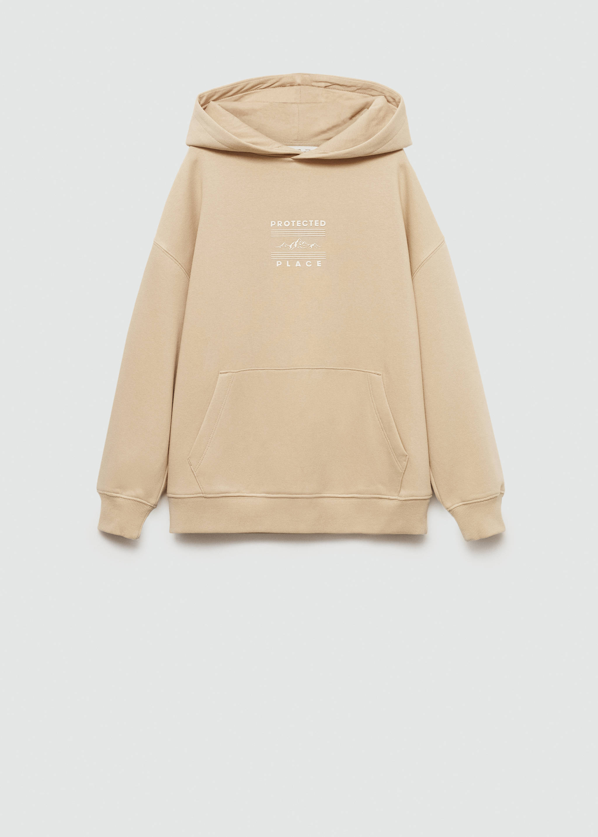 Printed cotton sweatshirt - Article without model