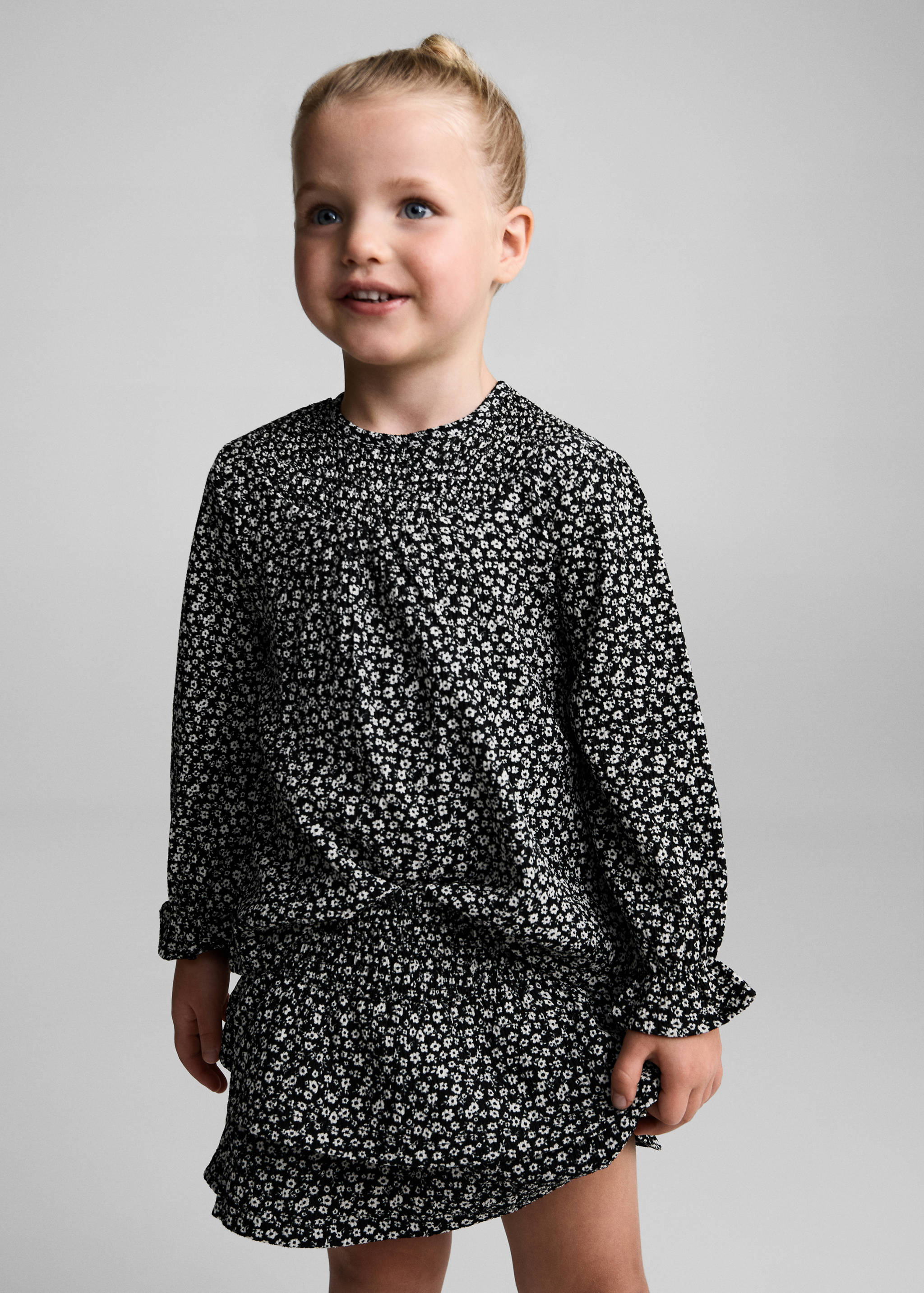 Blusa estampado floral - Plano medio