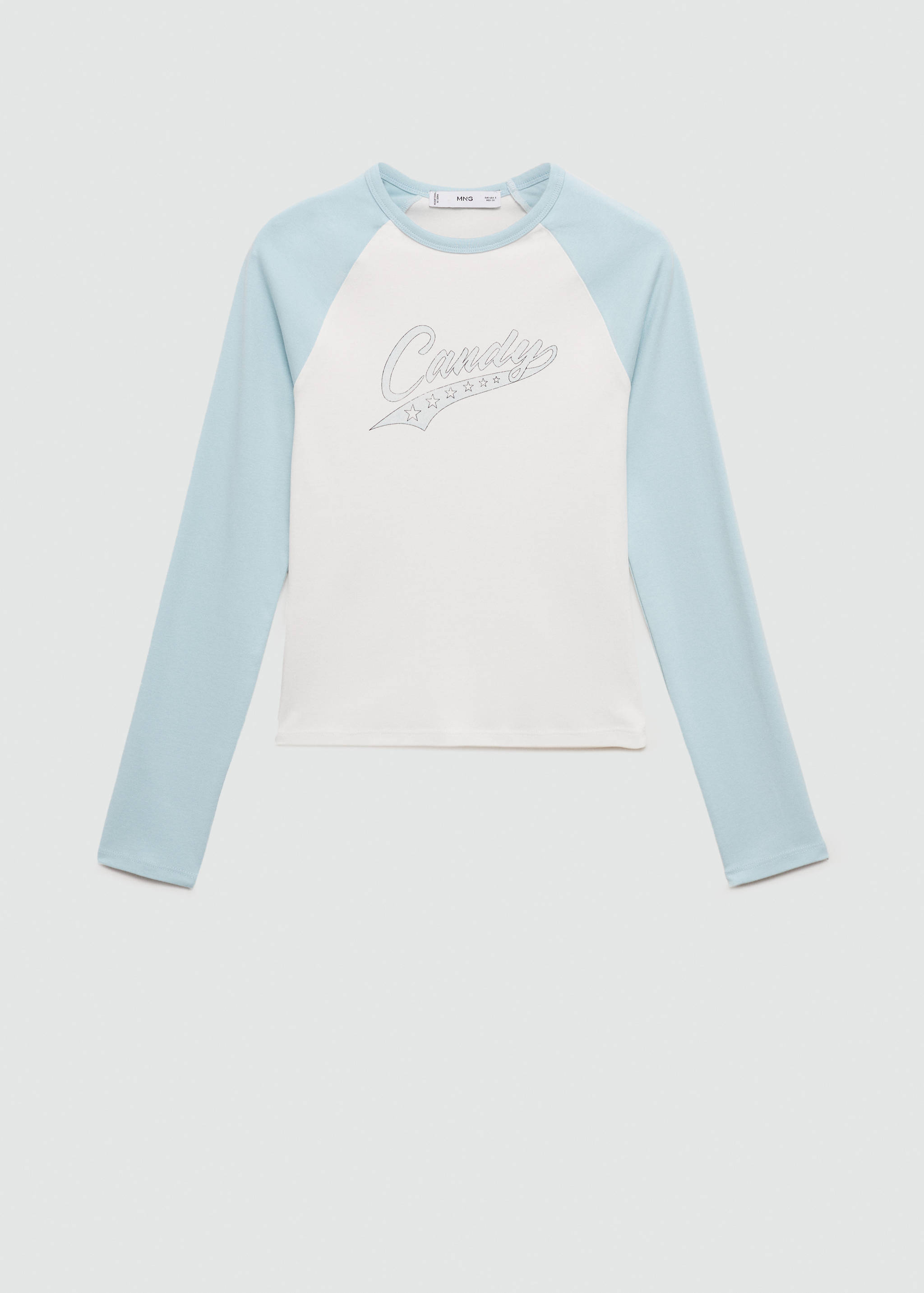 Camiseta manga larga mensaje - Artículo sin modelo