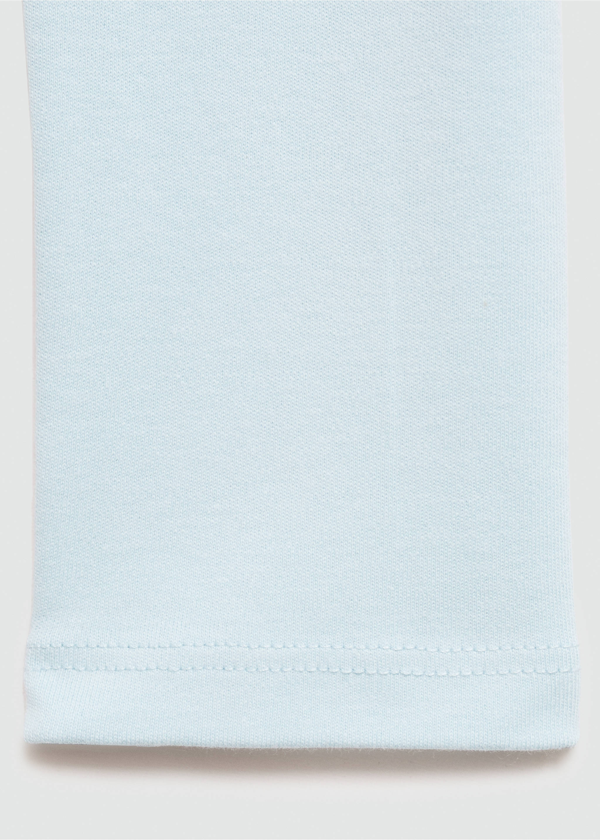 Long-sleeved t-shirt with message - Details of the article 0, White. Ref: 77006356-00.