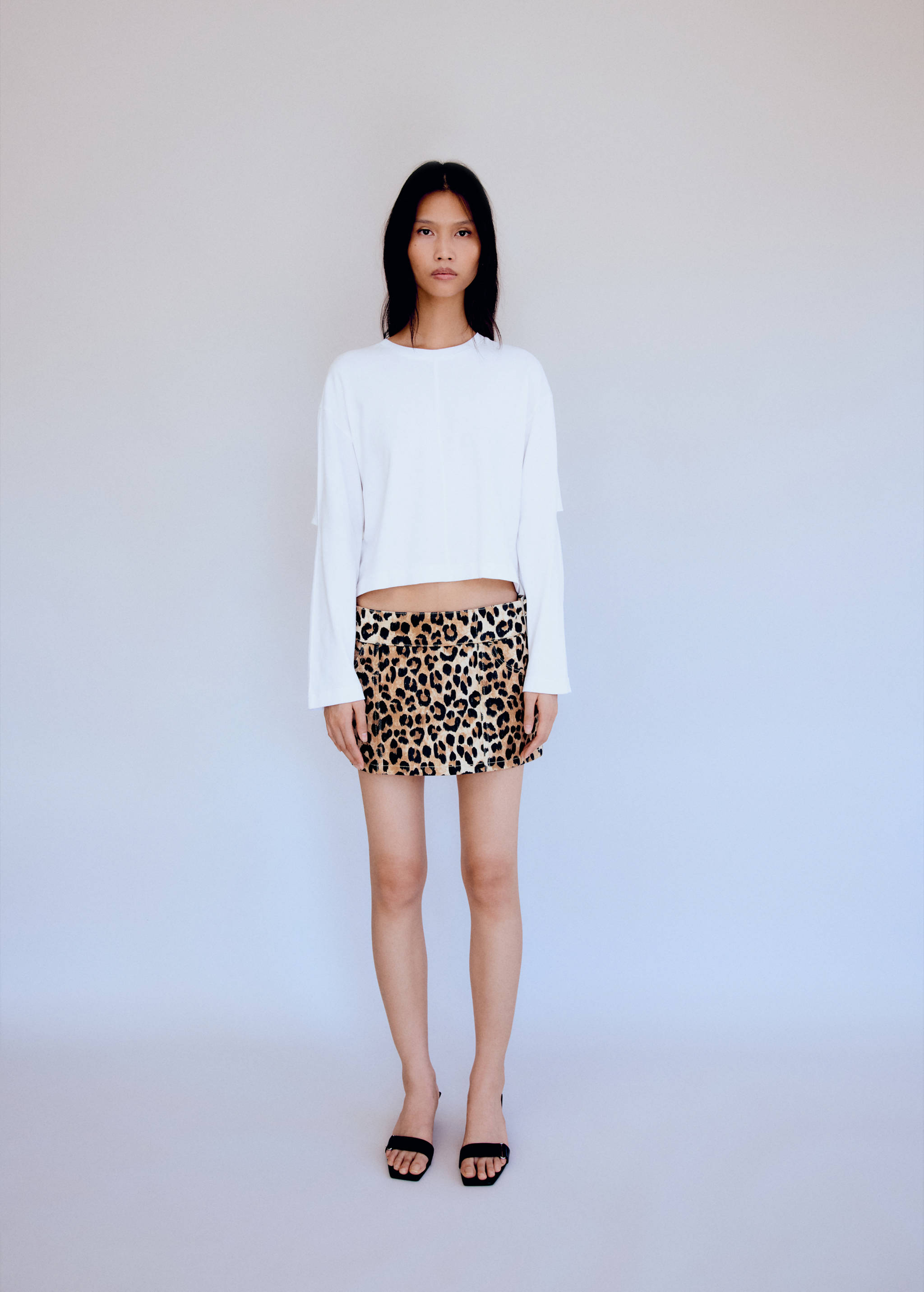 Camiseta manga larga aberturas - Plano general