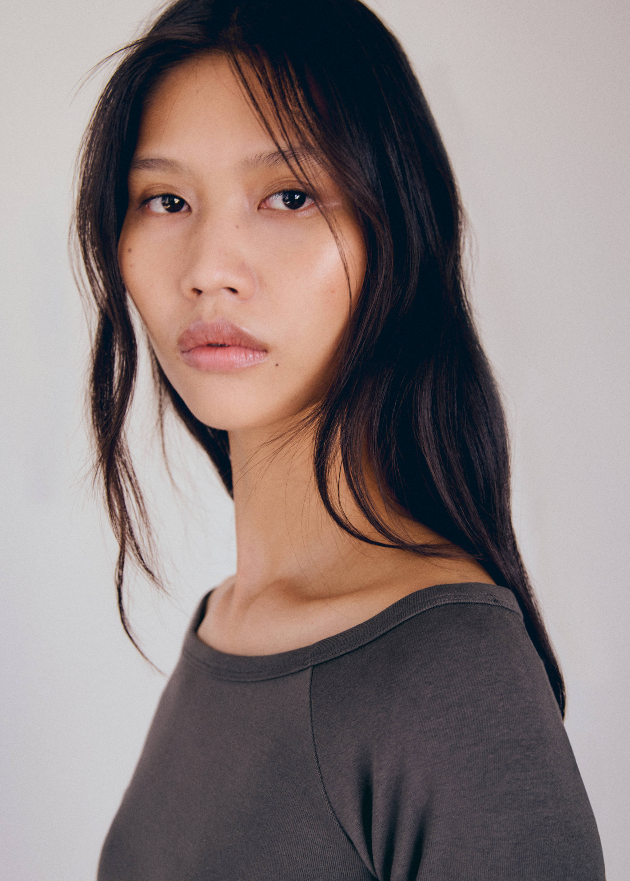 T-shirt col bateau coton - Détail de l'article 1