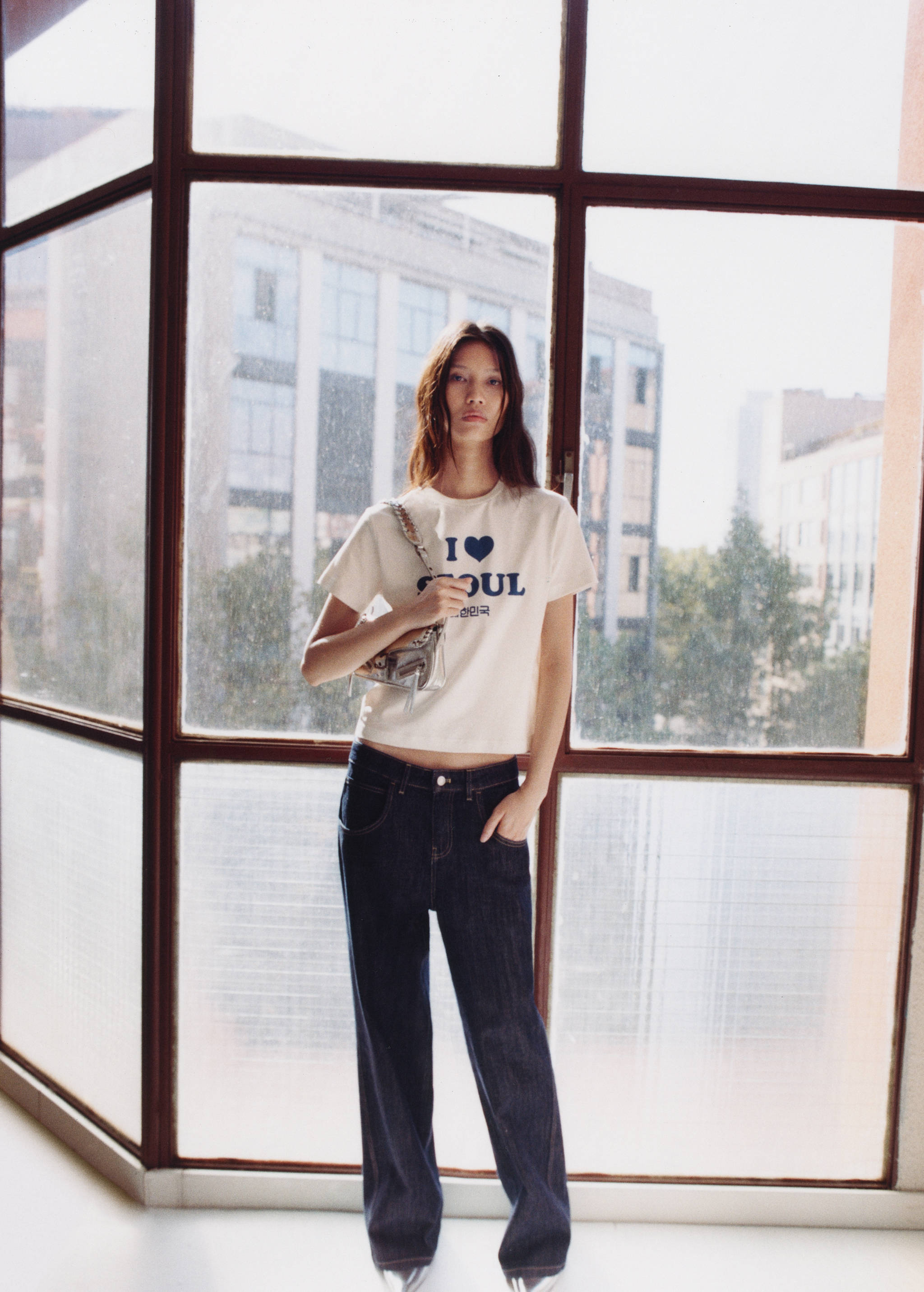 Printed cotton-blend t-shirt - Details of the article 6