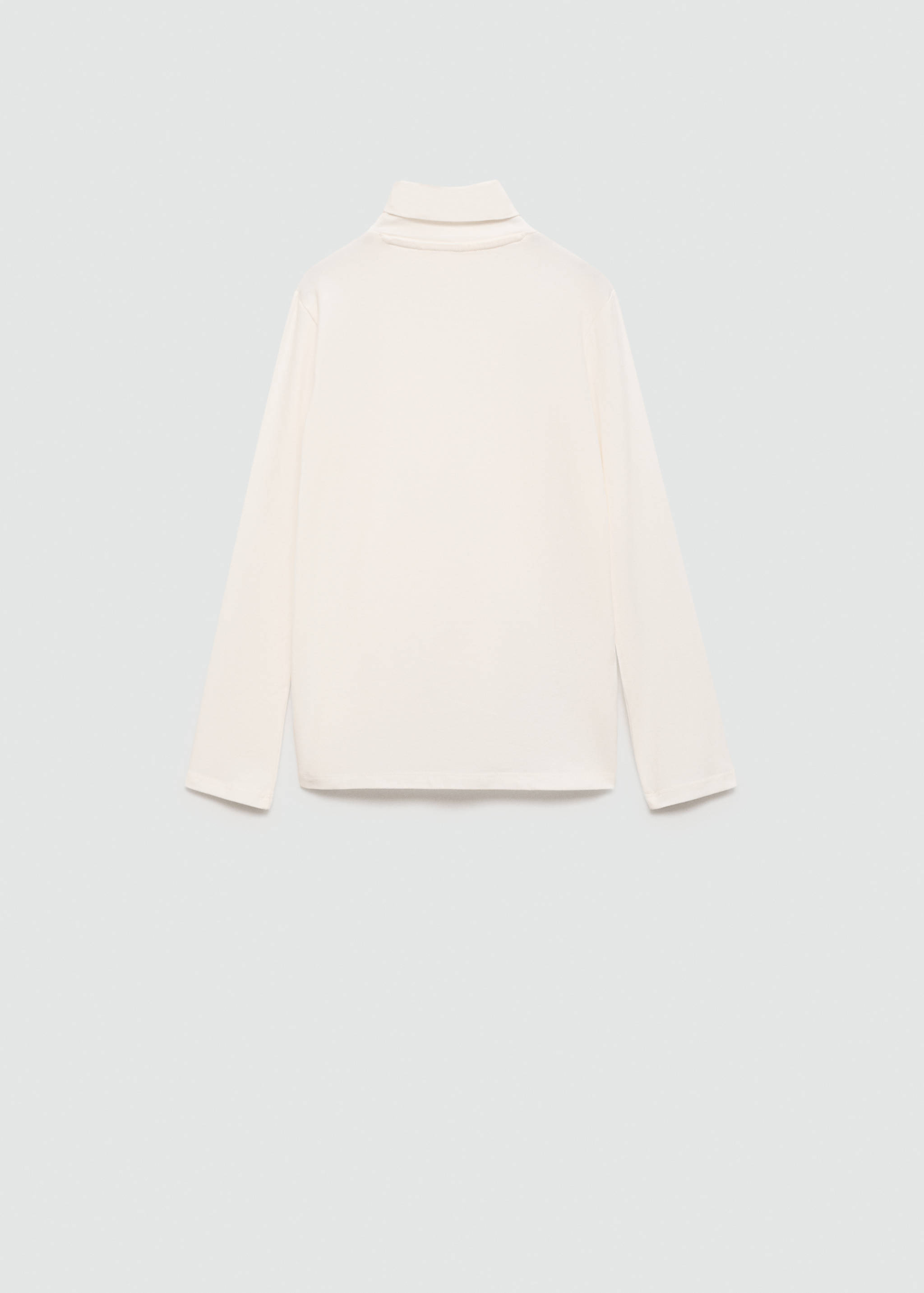 T-shirt manches longues col roulé - Verso de l’article
