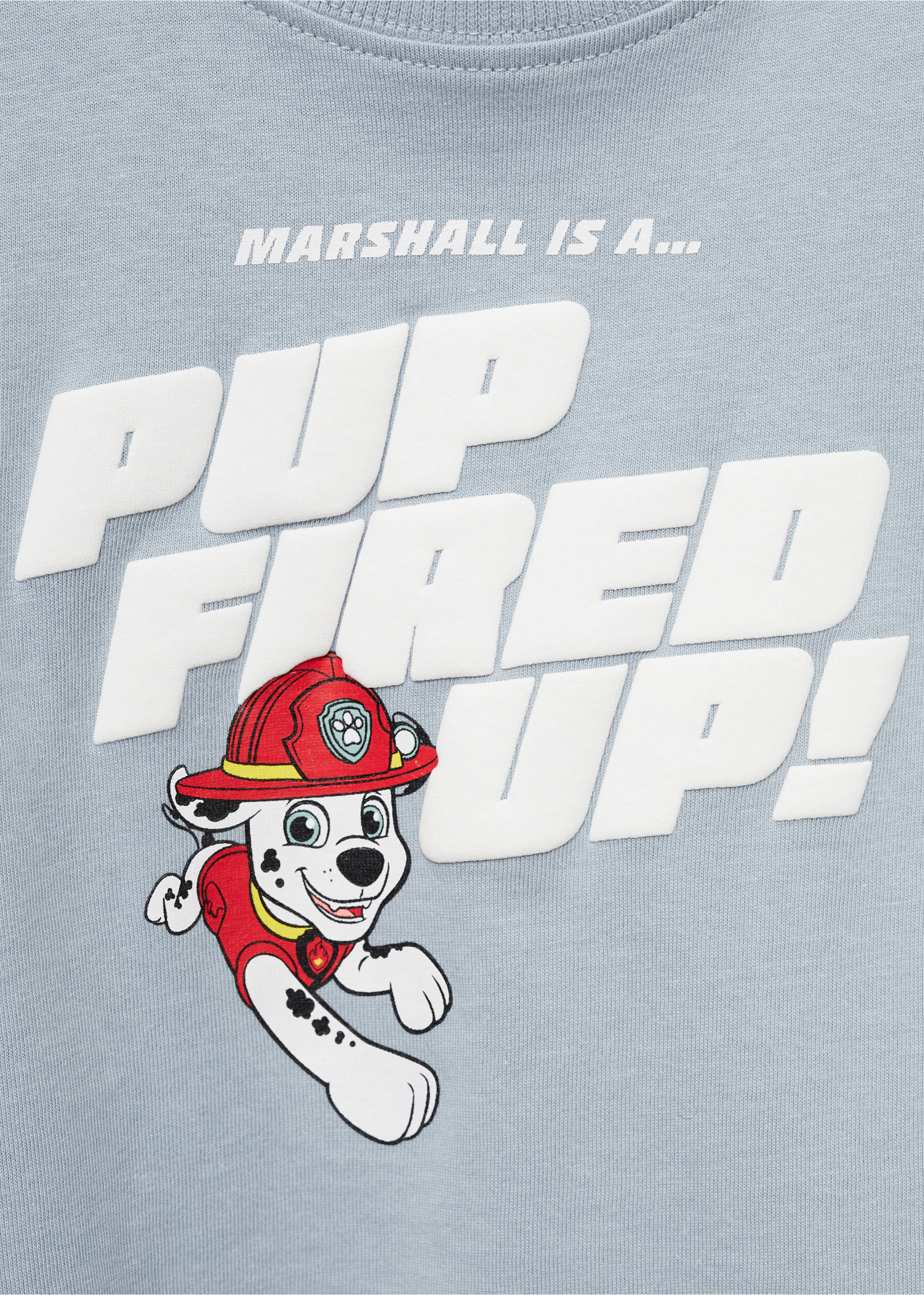 Paw Patrol T-shirt - Details of the article 8, Sky Blue. Ref: 77006731-00.