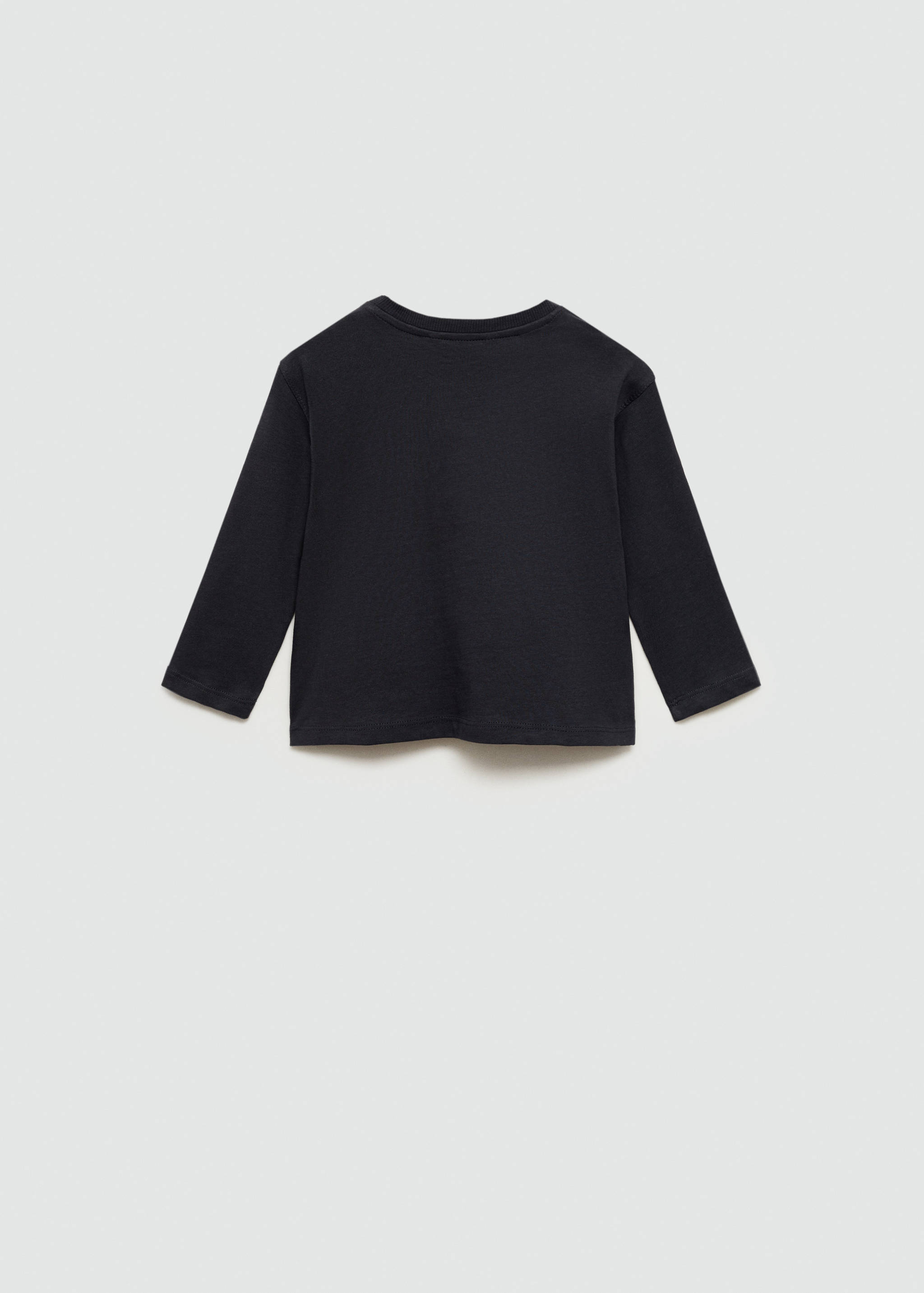 T-shirt manches longues poches - Verso de l’article