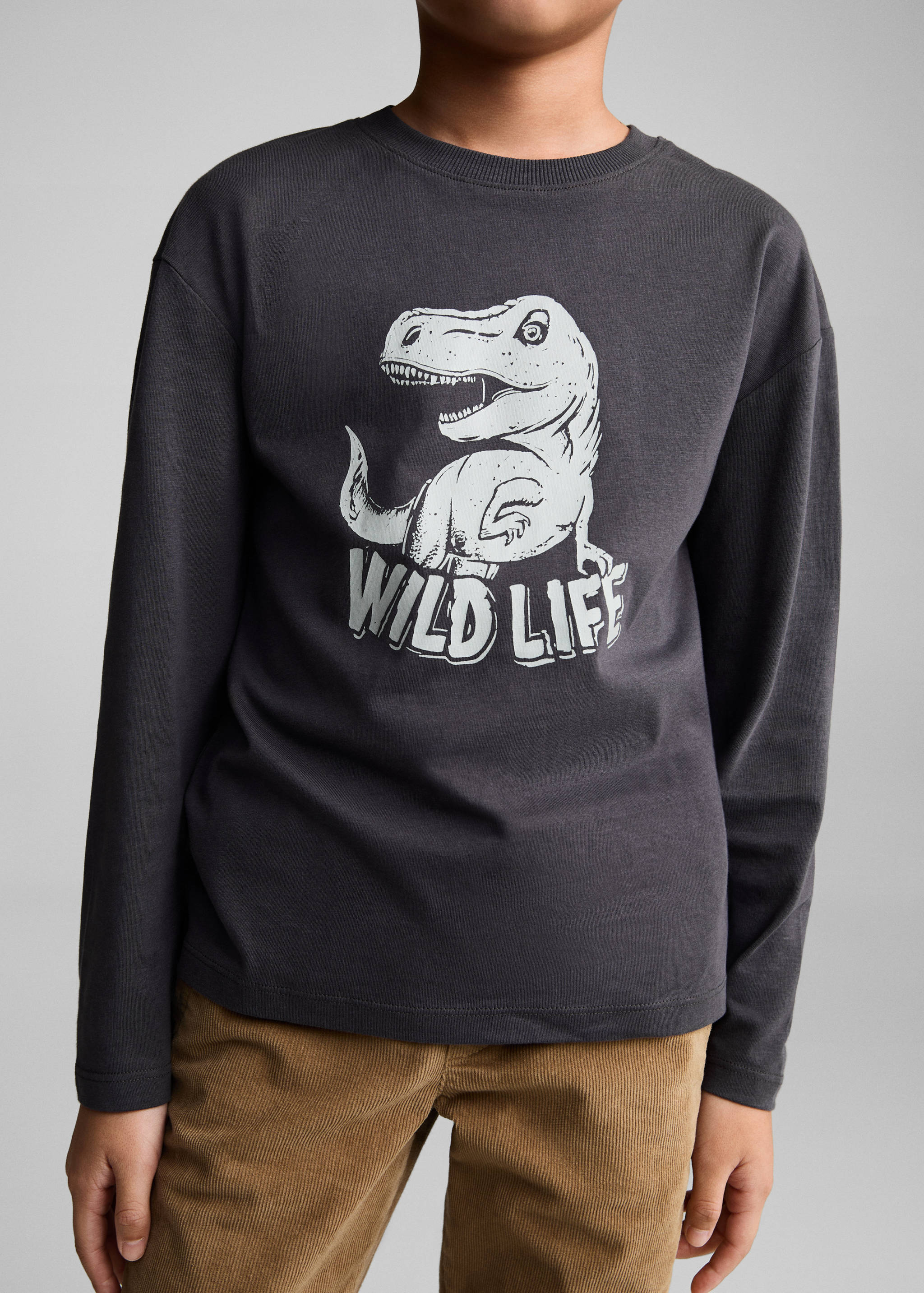 T-shirt manches longues imprimé - Détail de l'article 6