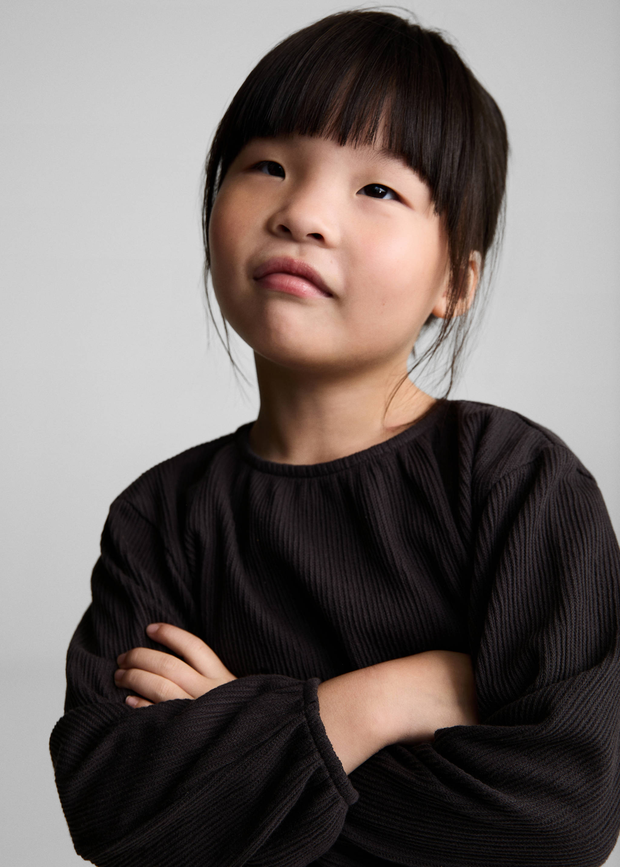 Long-sleeved puffed t-shirt - Details of the article 1