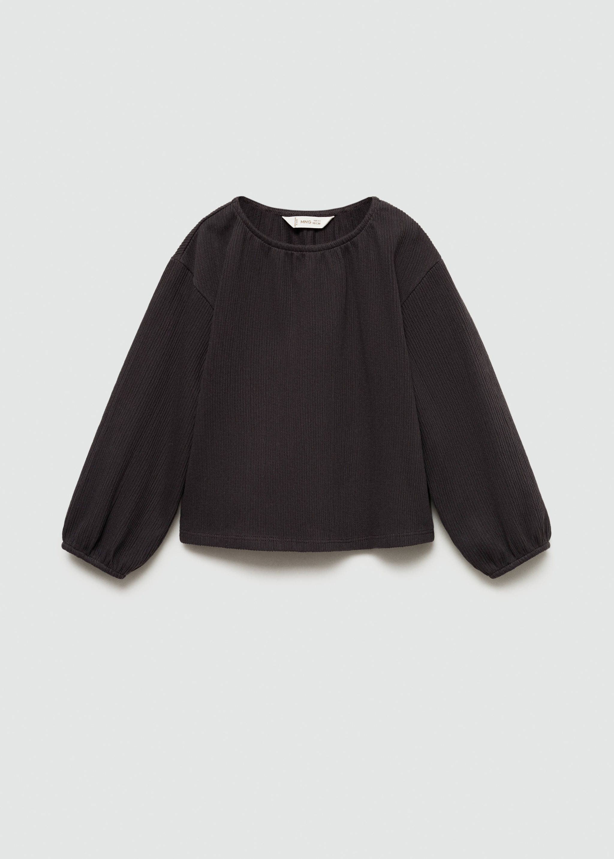 Long-sleeved puffed t-shirt - Article without model