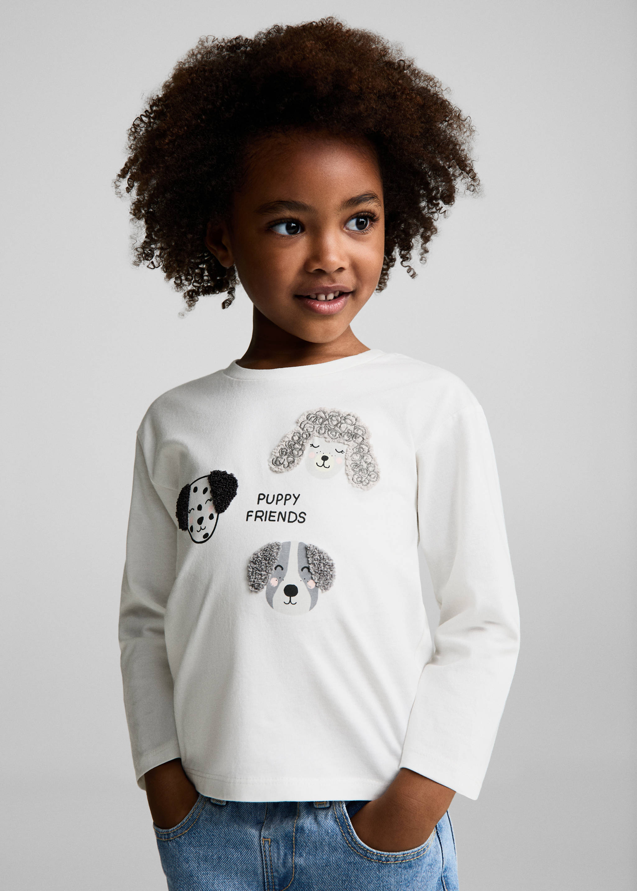 T-Shirt mit animiertem Design - Mittlere Ansicht