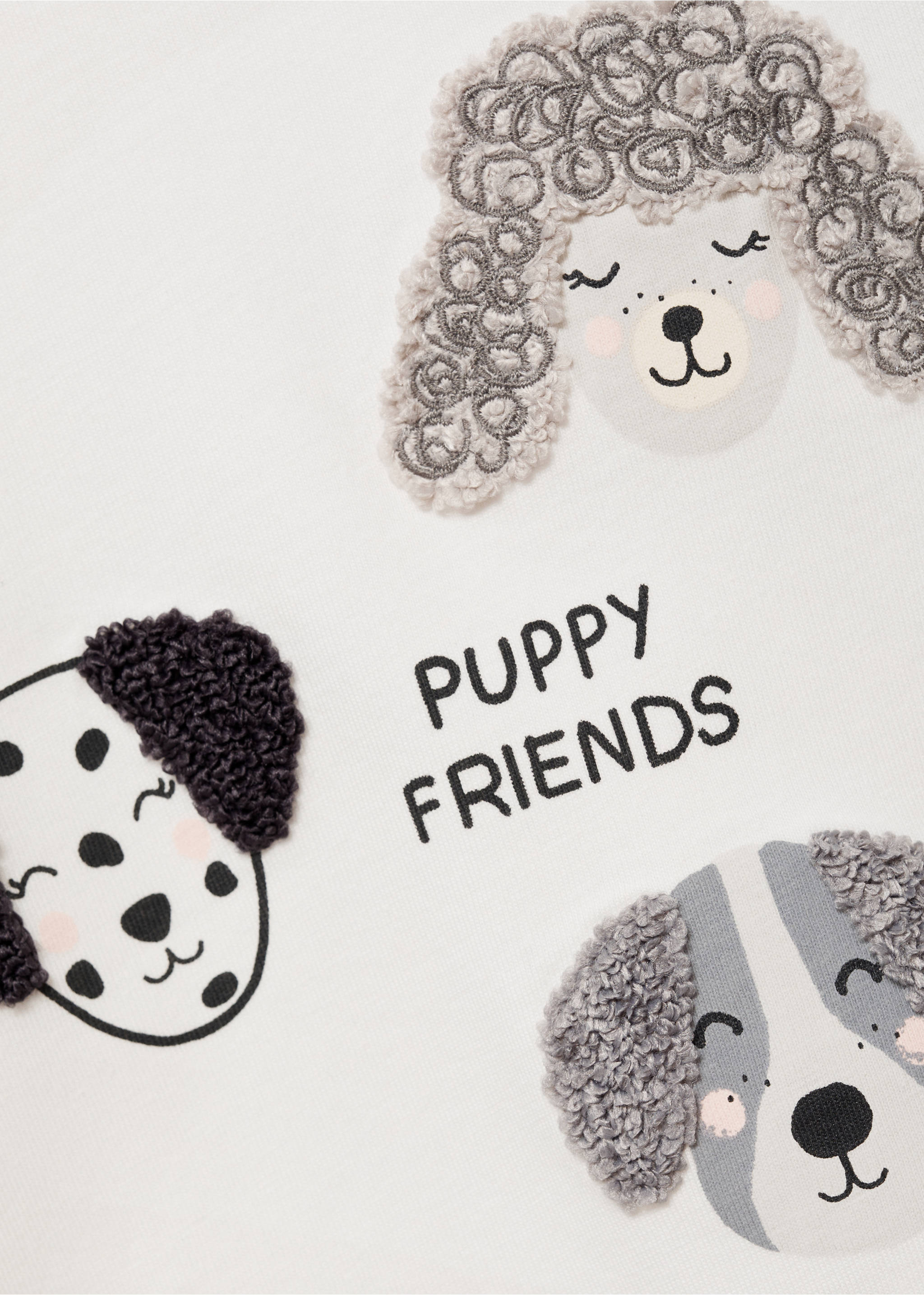 T-shirt motif animé - Détail de l'article 8, Blanc cassé. Ref: 77006742-00.