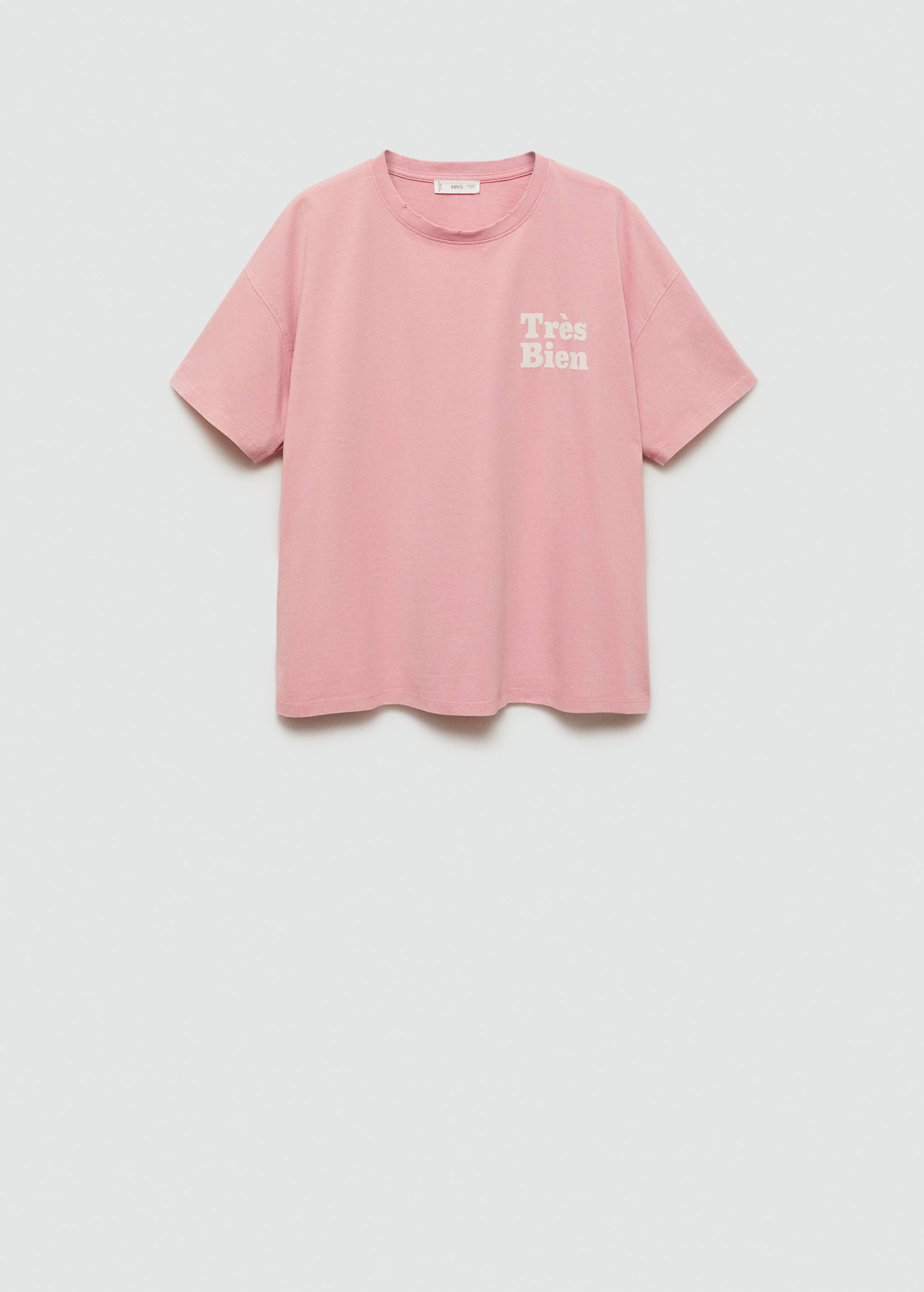 Printed cotton-blend t-shirt - Article without model