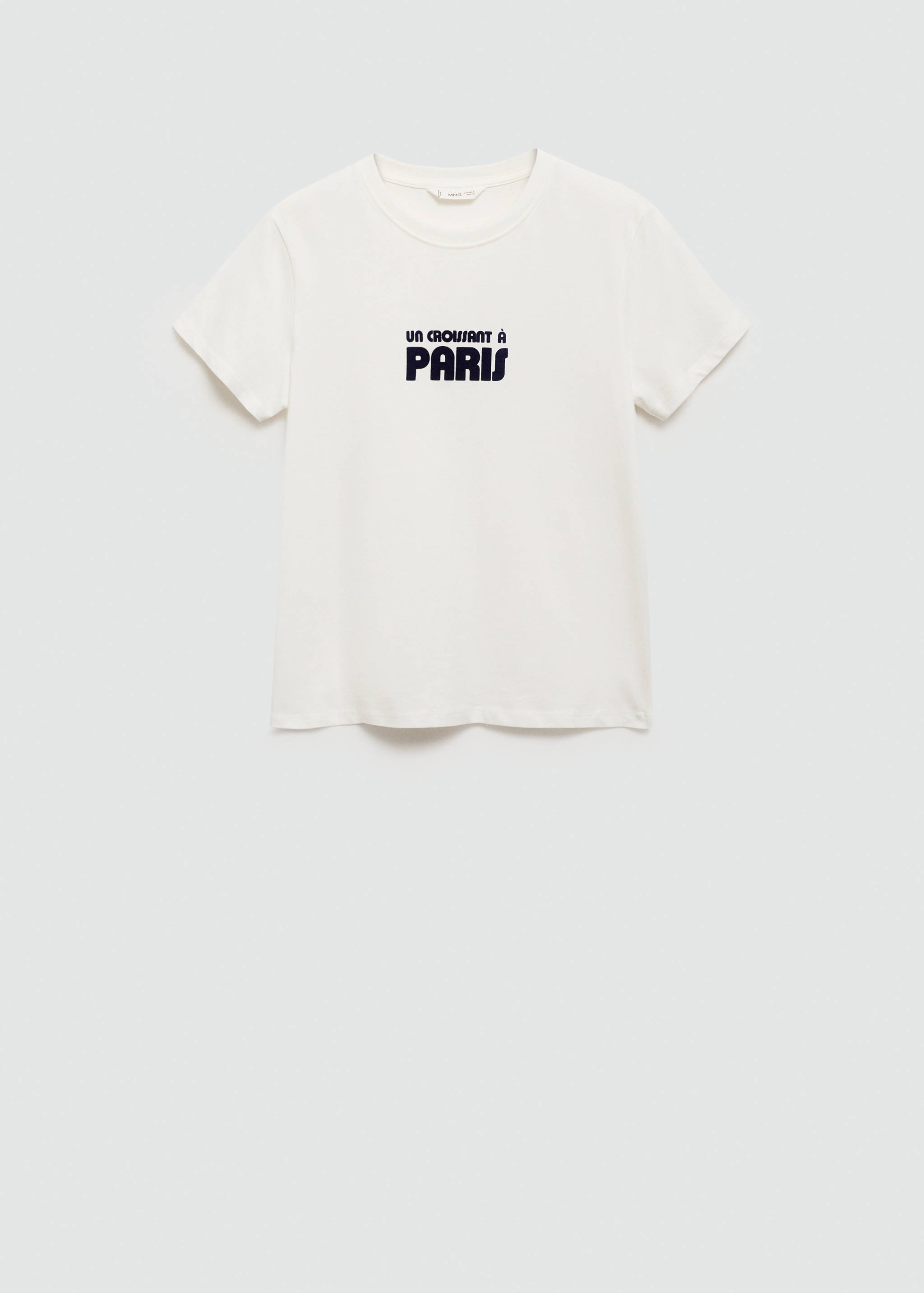 Bedrucktes Baumwoll-T-Shirt - Artikel ohne Model