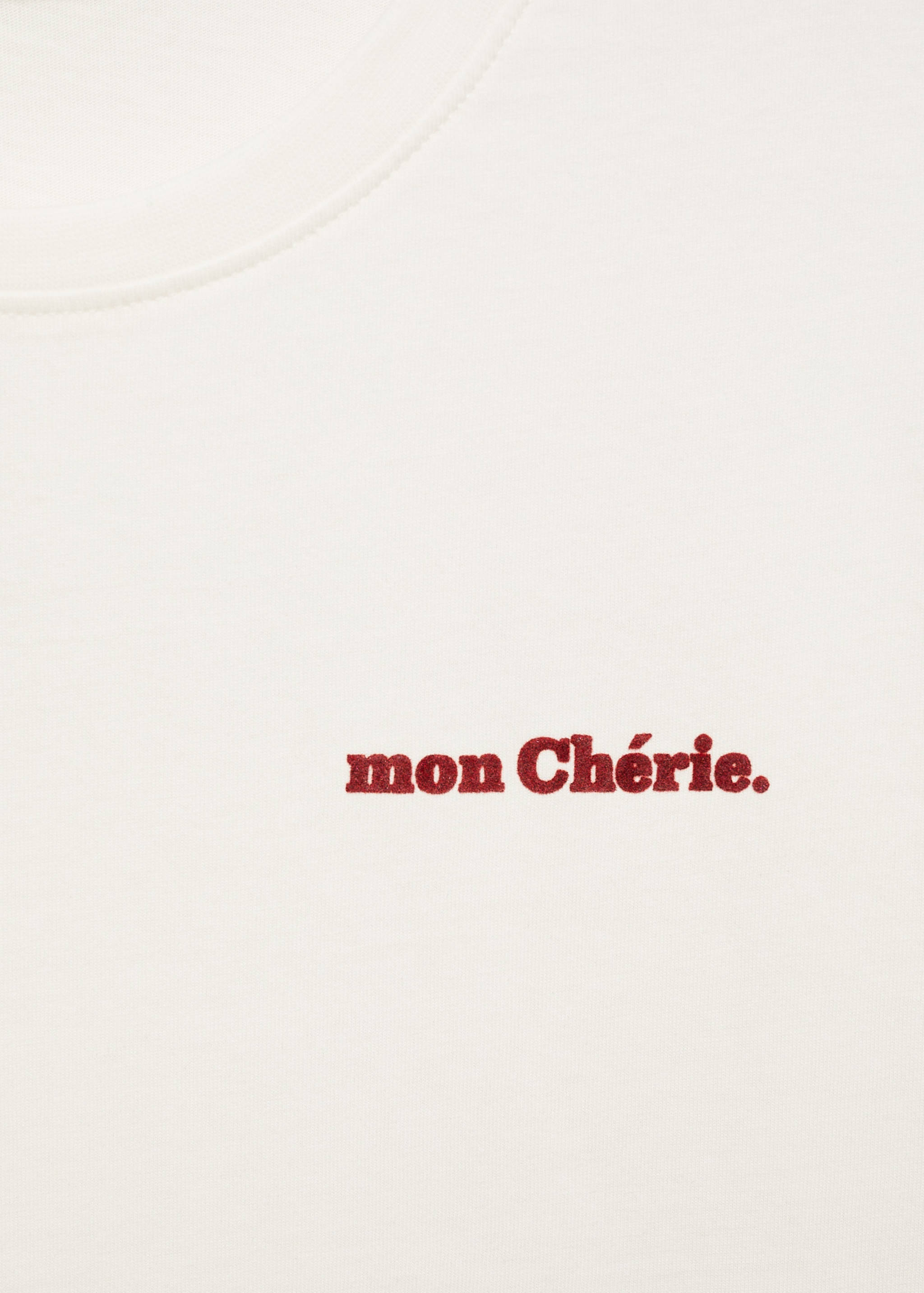 Tryckt bomull-blandning t-shirt - Detaljer om artikeln 8