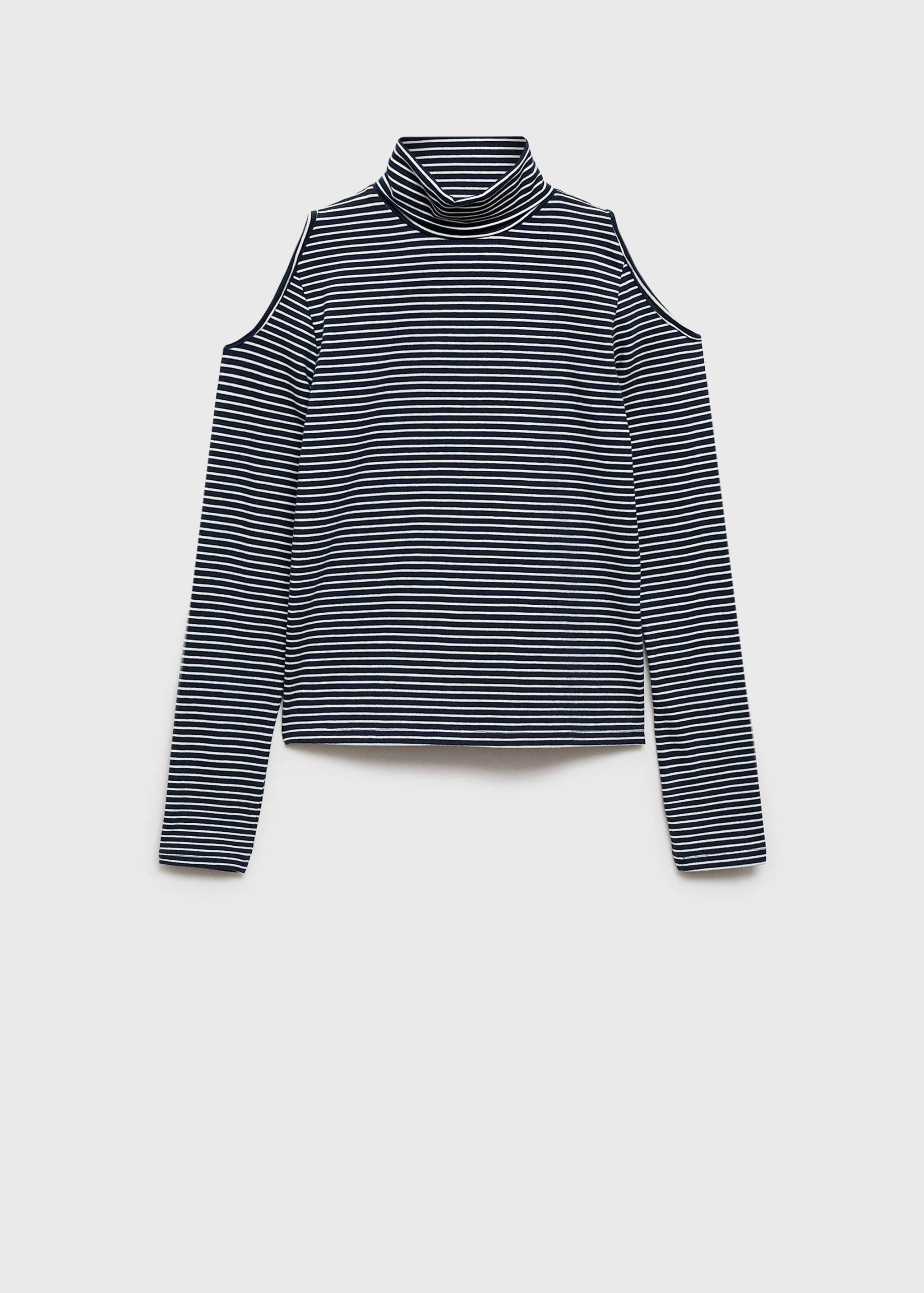 Koszulka z golfem i wyciętymi ramionami - Artykuł bez modela/modelki