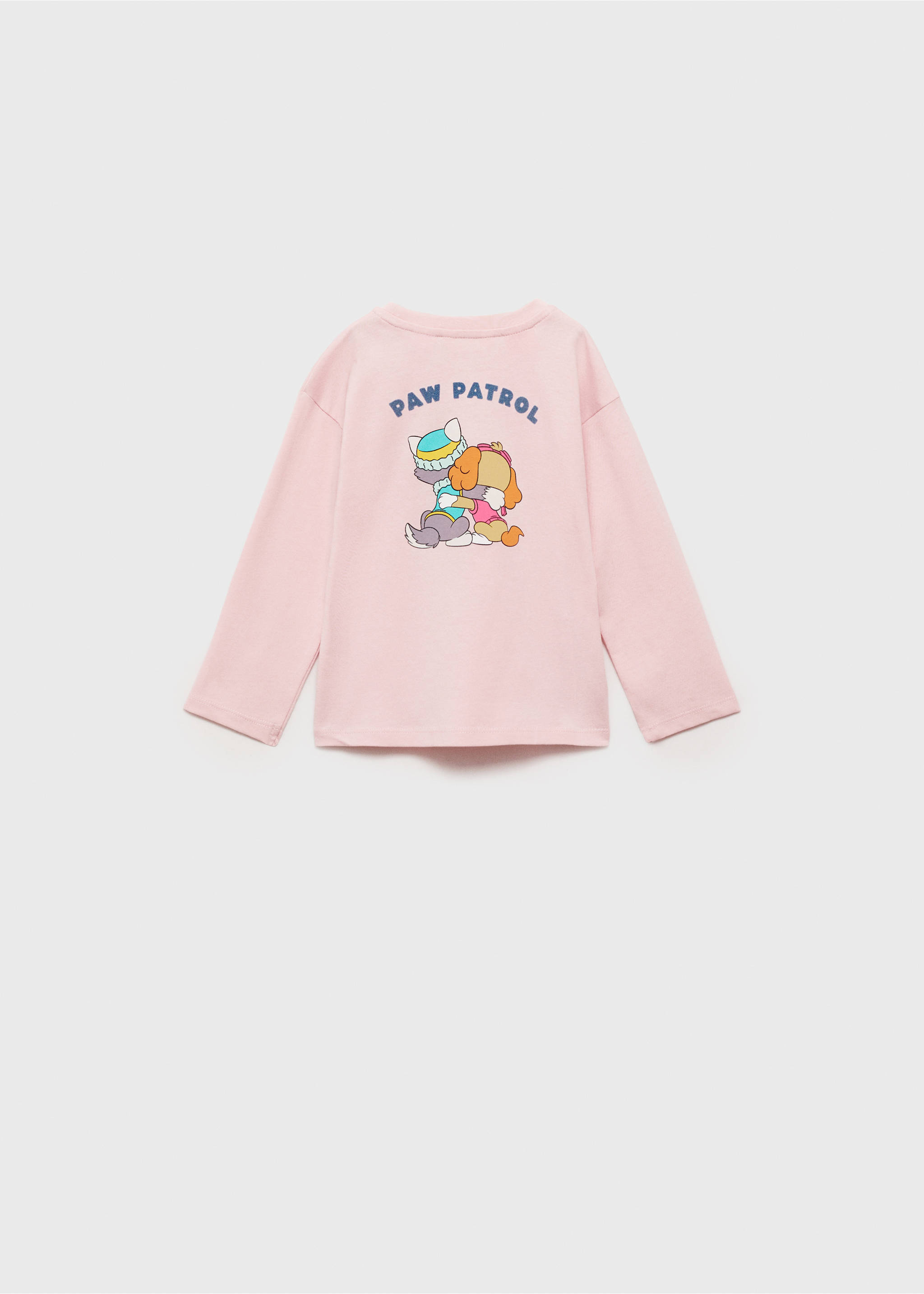 T-shirt Pat'Patrouille - Verso de l’article, Rose. Ref: 77006757-00.