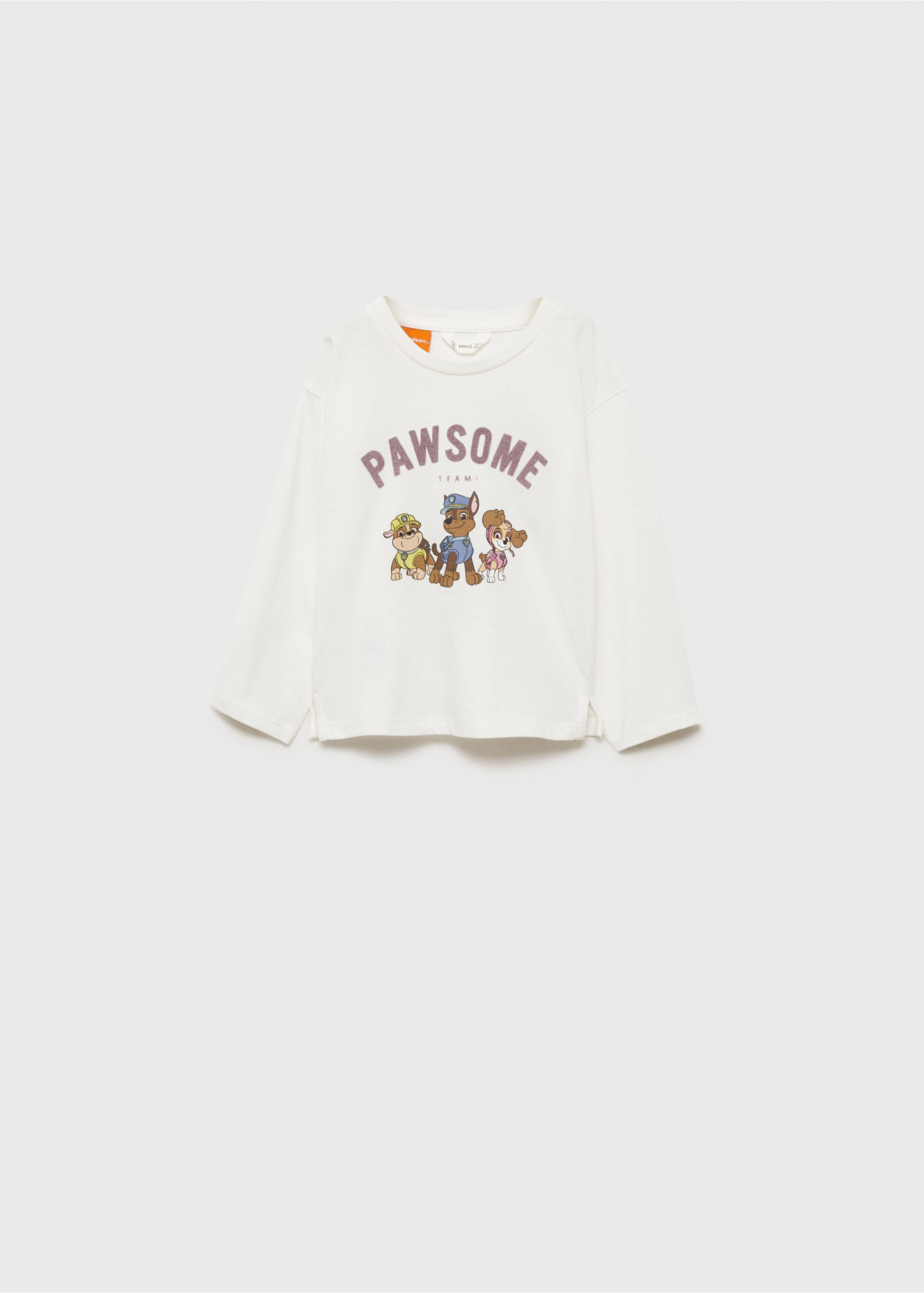 Paw Patrol T-shirt - Article without model, Off White. Ref: 77006758-00.