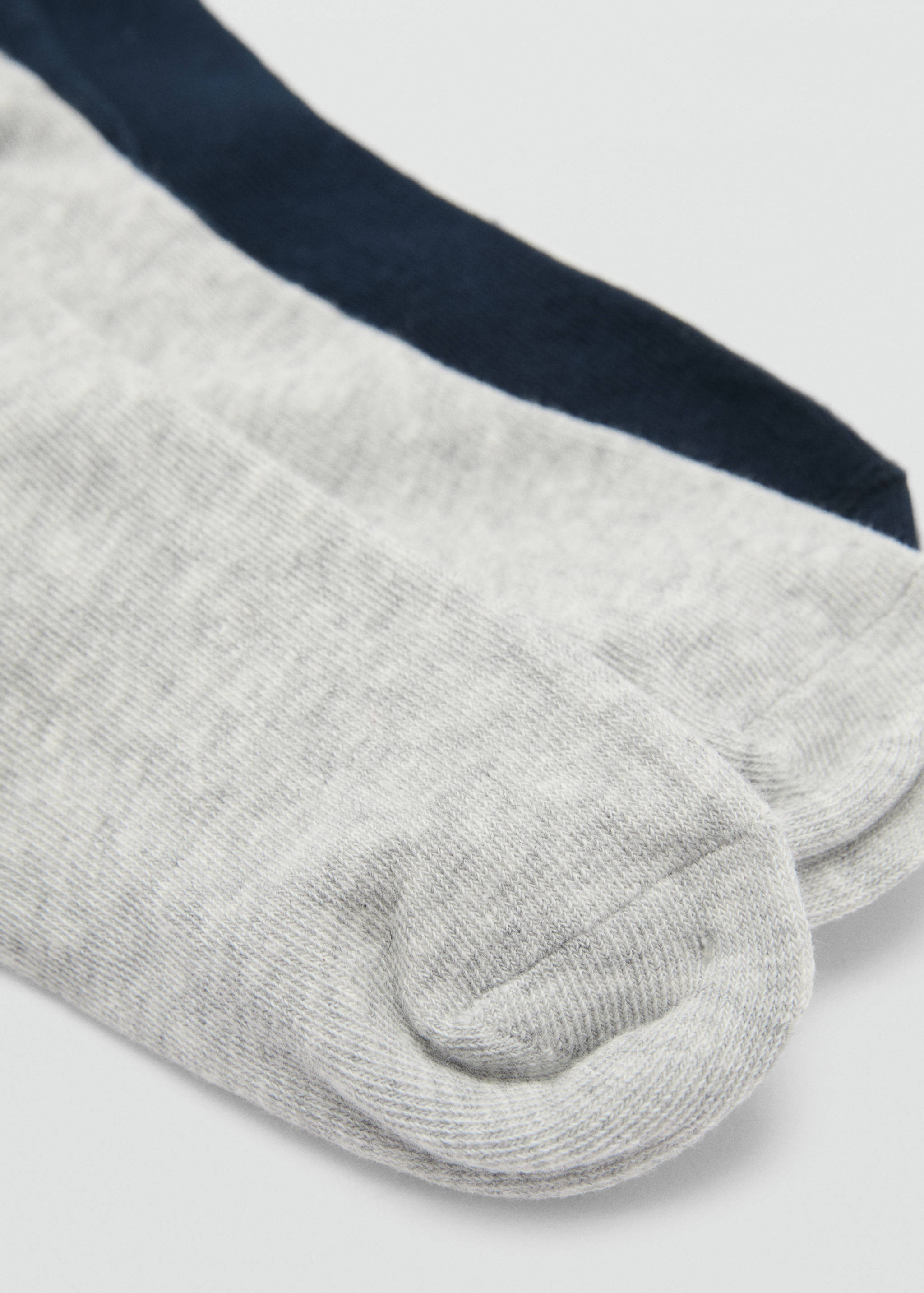 2 pack mixed socks - Medium plane