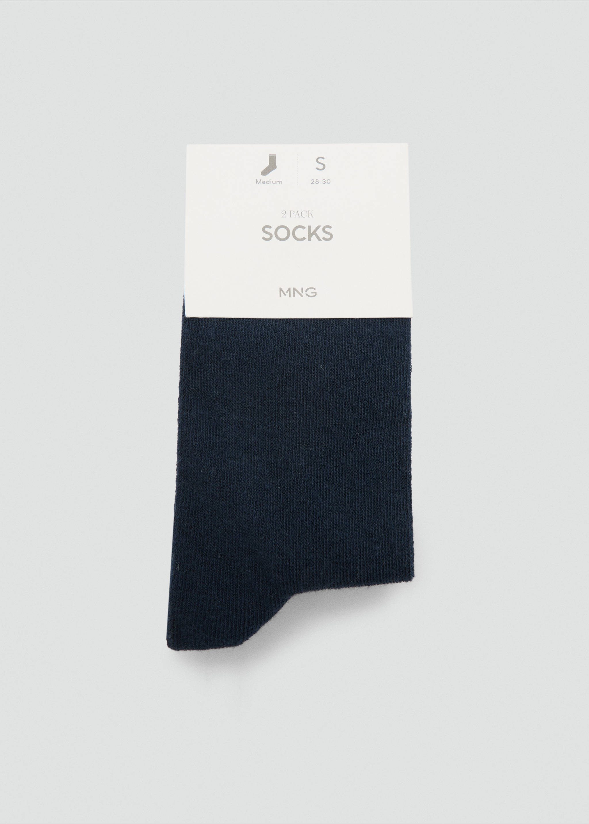 2 pack mixed socks - Details of the article 1, Dark Navy. Ref: 77006763-00.