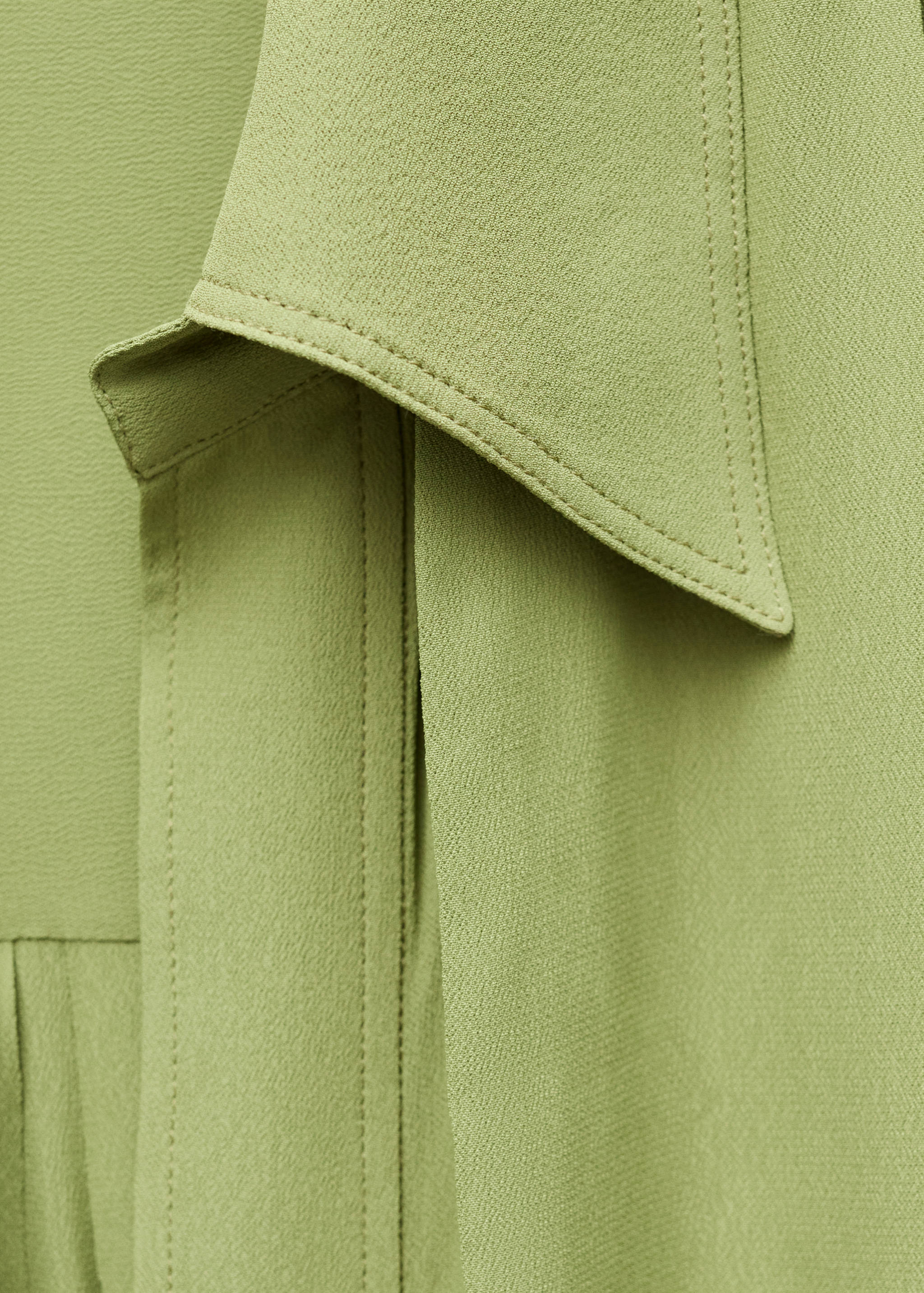 Chiffon blouse with tie - Details of the article 8