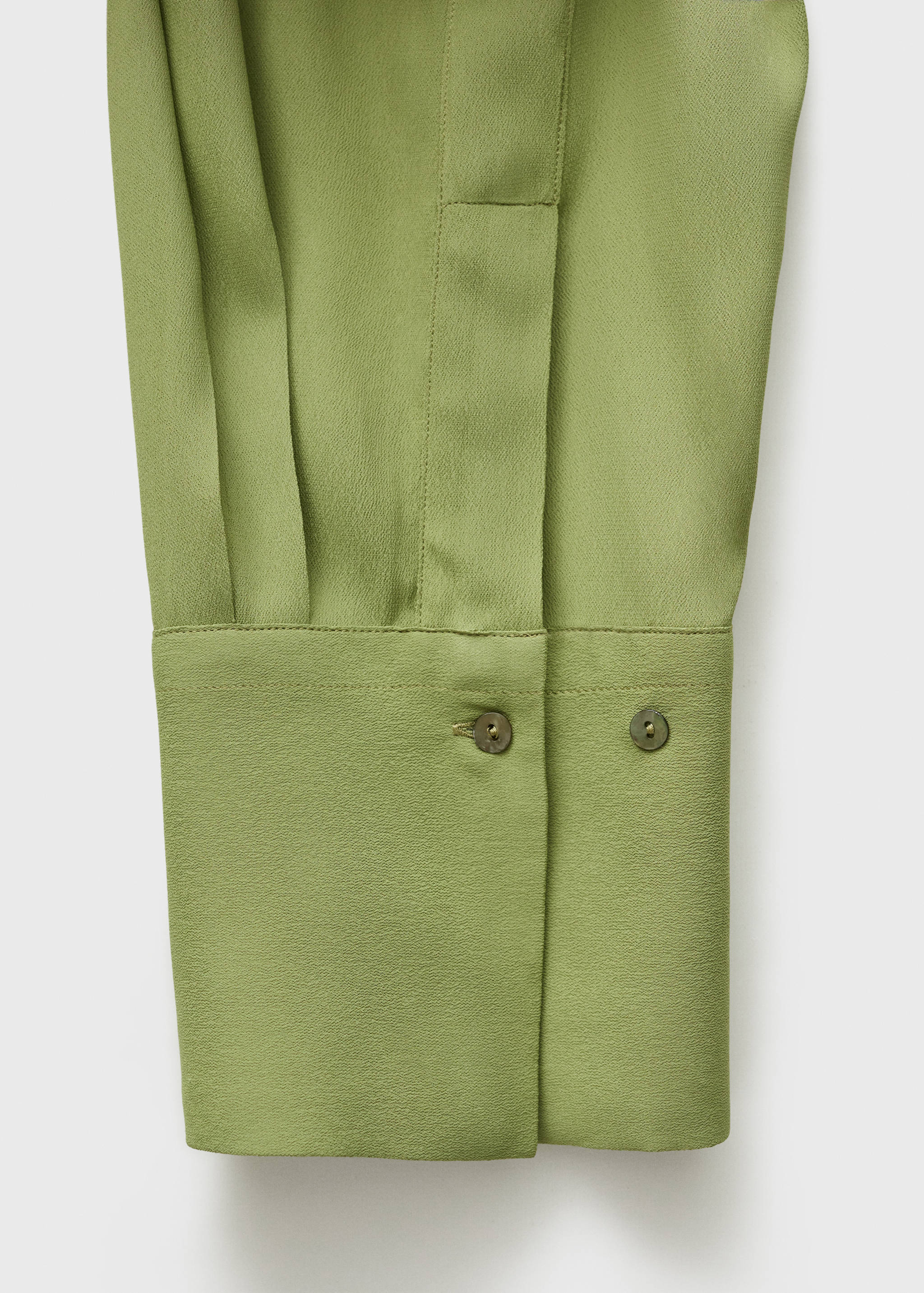 Chiffon blouse with tie - Details of the article 0