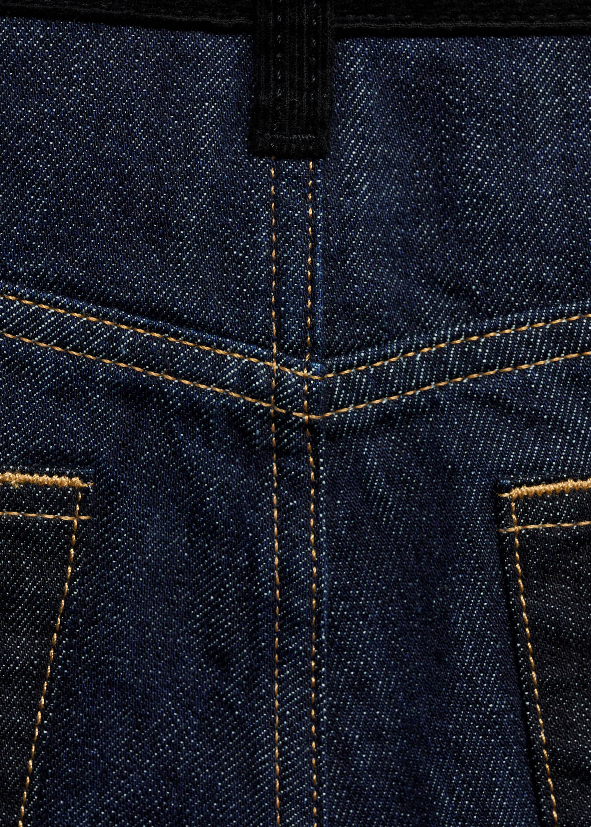 High waist straight jeans - Details of the article 0