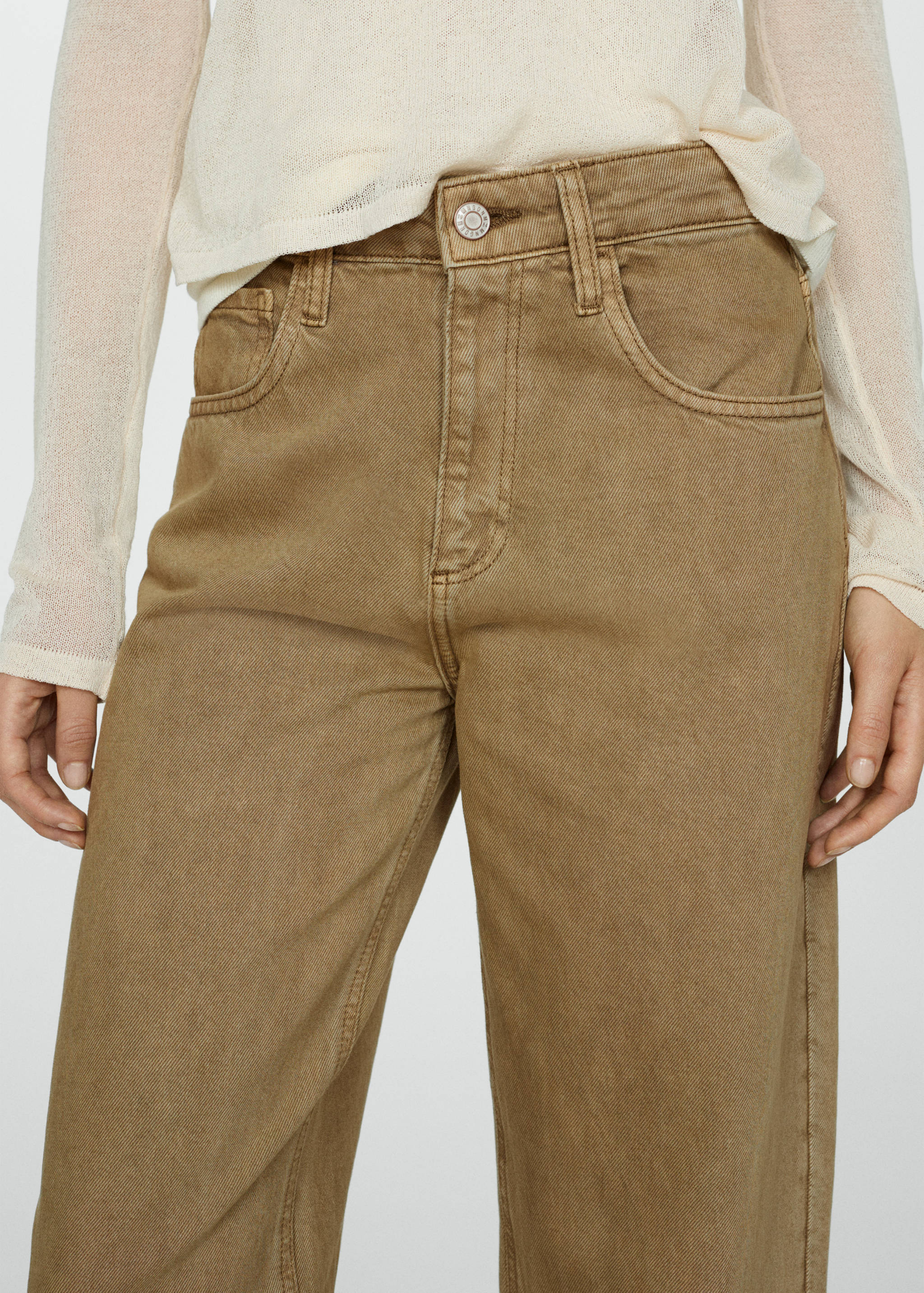 Balloon Jeans mit hohem Bund - Detail des Artikels 1