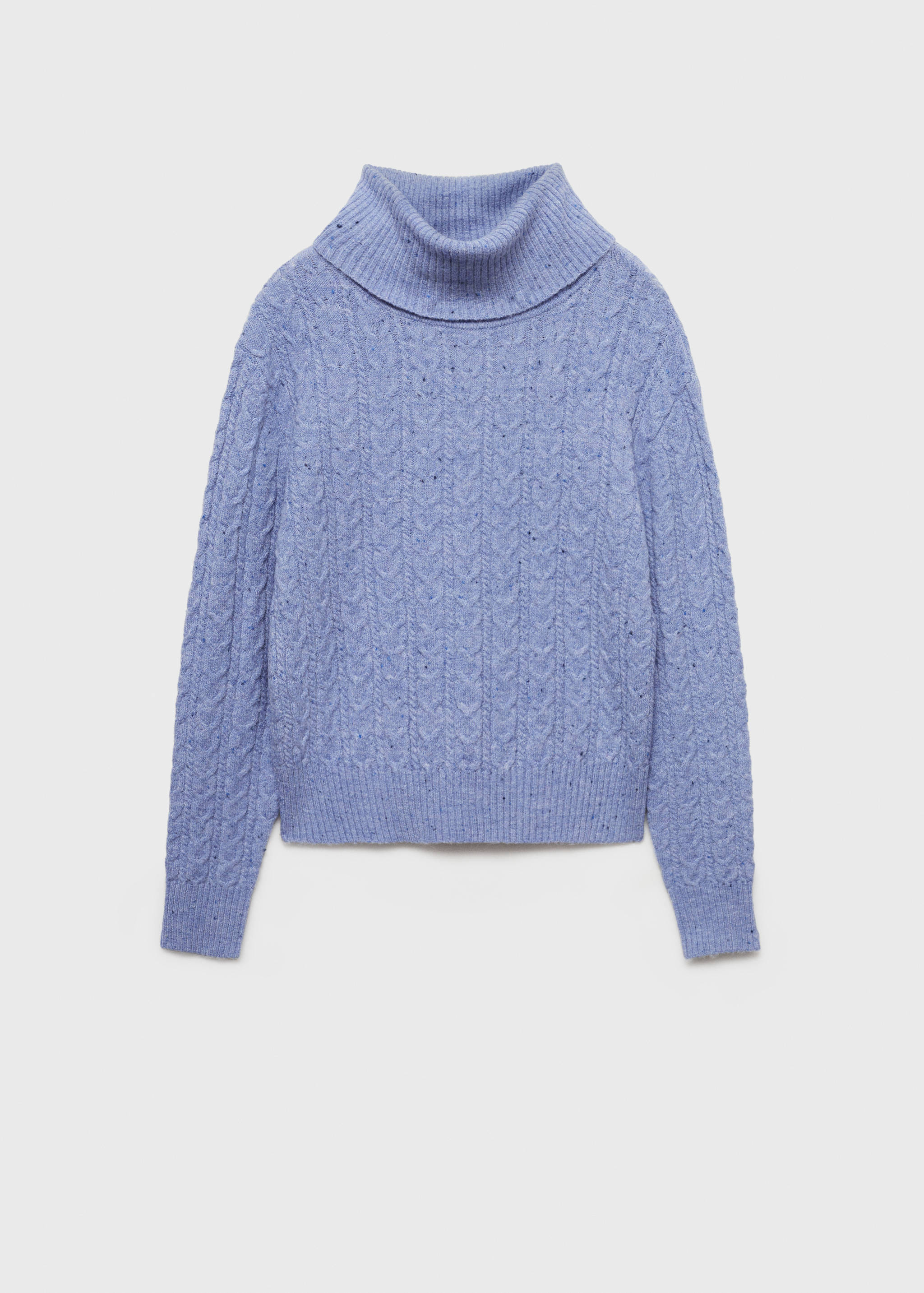 Twisted turtleneck sweater - Article without model