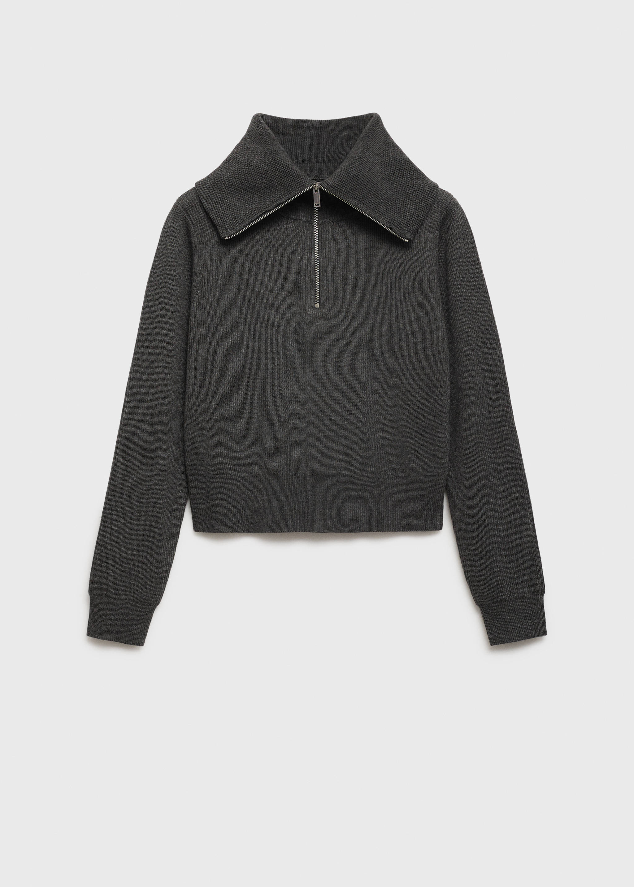 Zip-Pullover mit Rollkragen - Artikel ohne Model