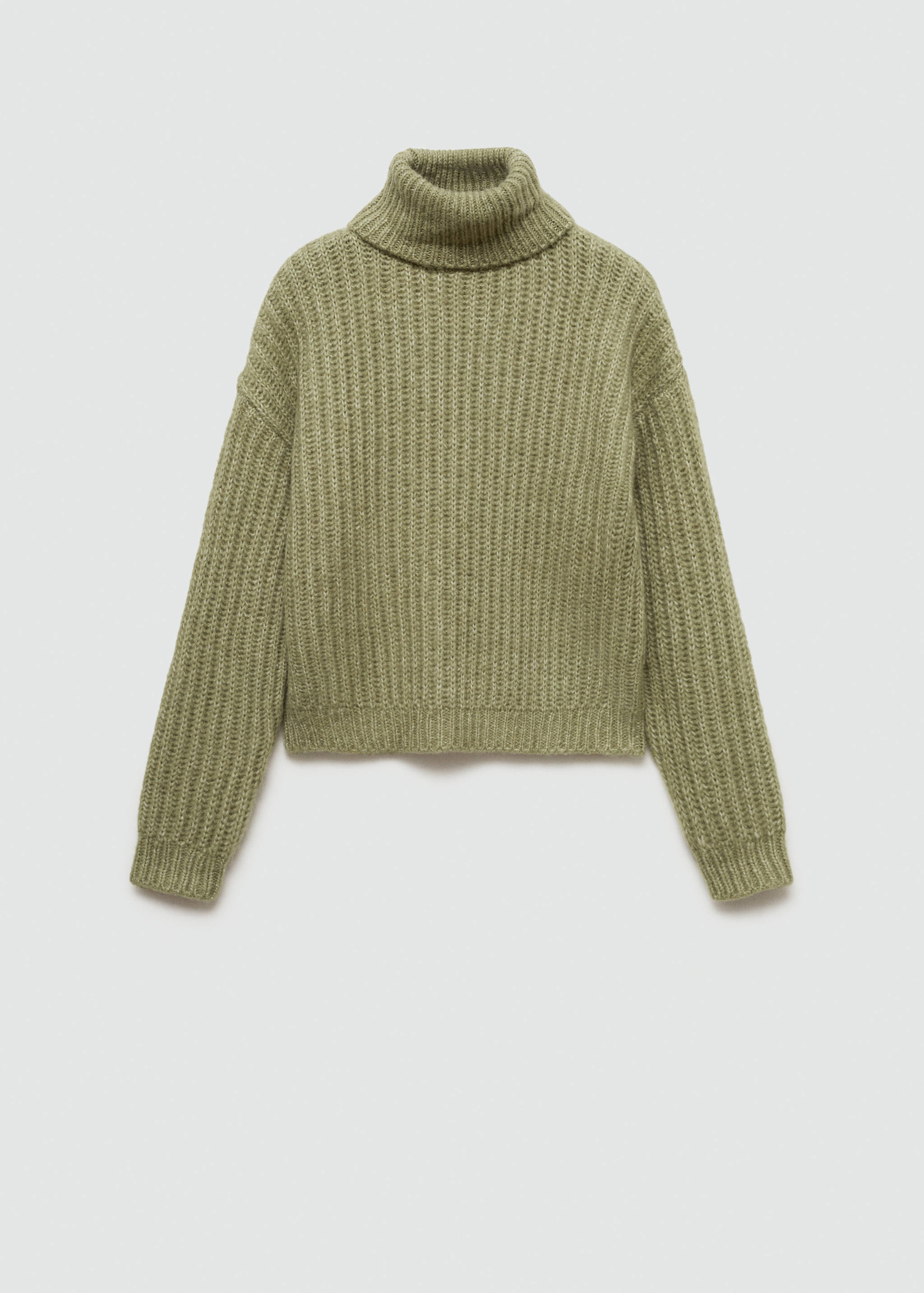 Turtleneck knit sweater - Article without model