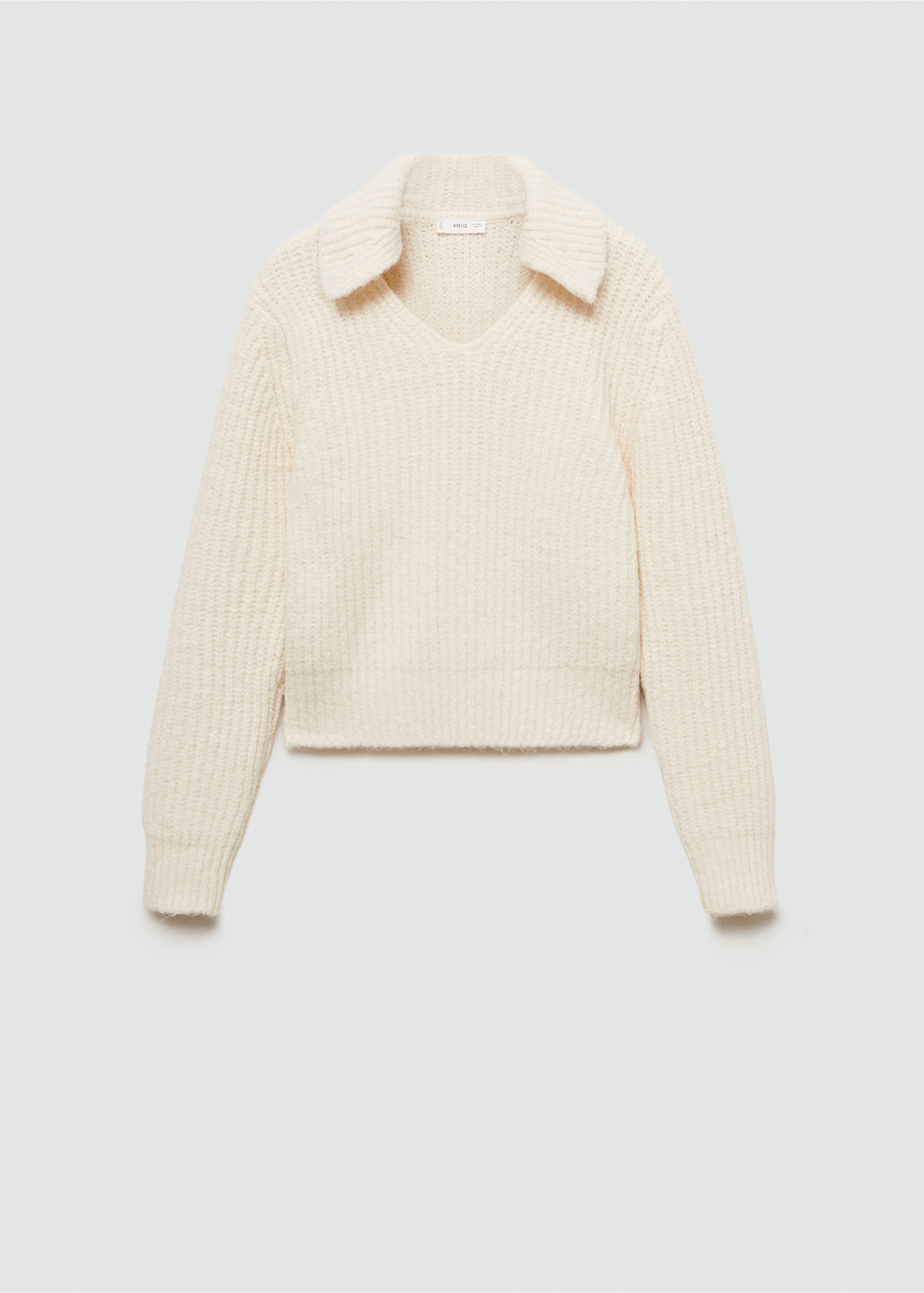 Jersei punt coll punta - Article sense model, Cru. Ref: 77007690-00.