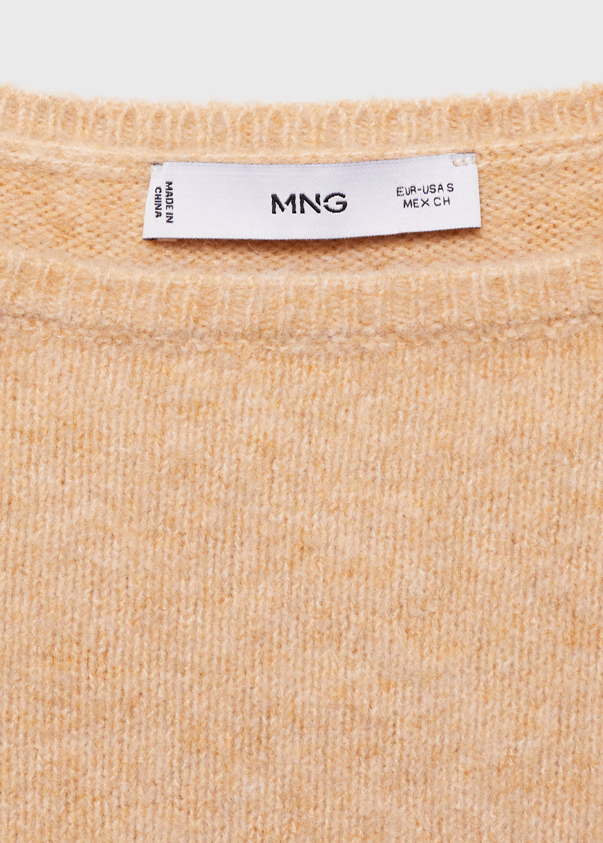Fine-knit boat-neck sweater - Details of the article 8
