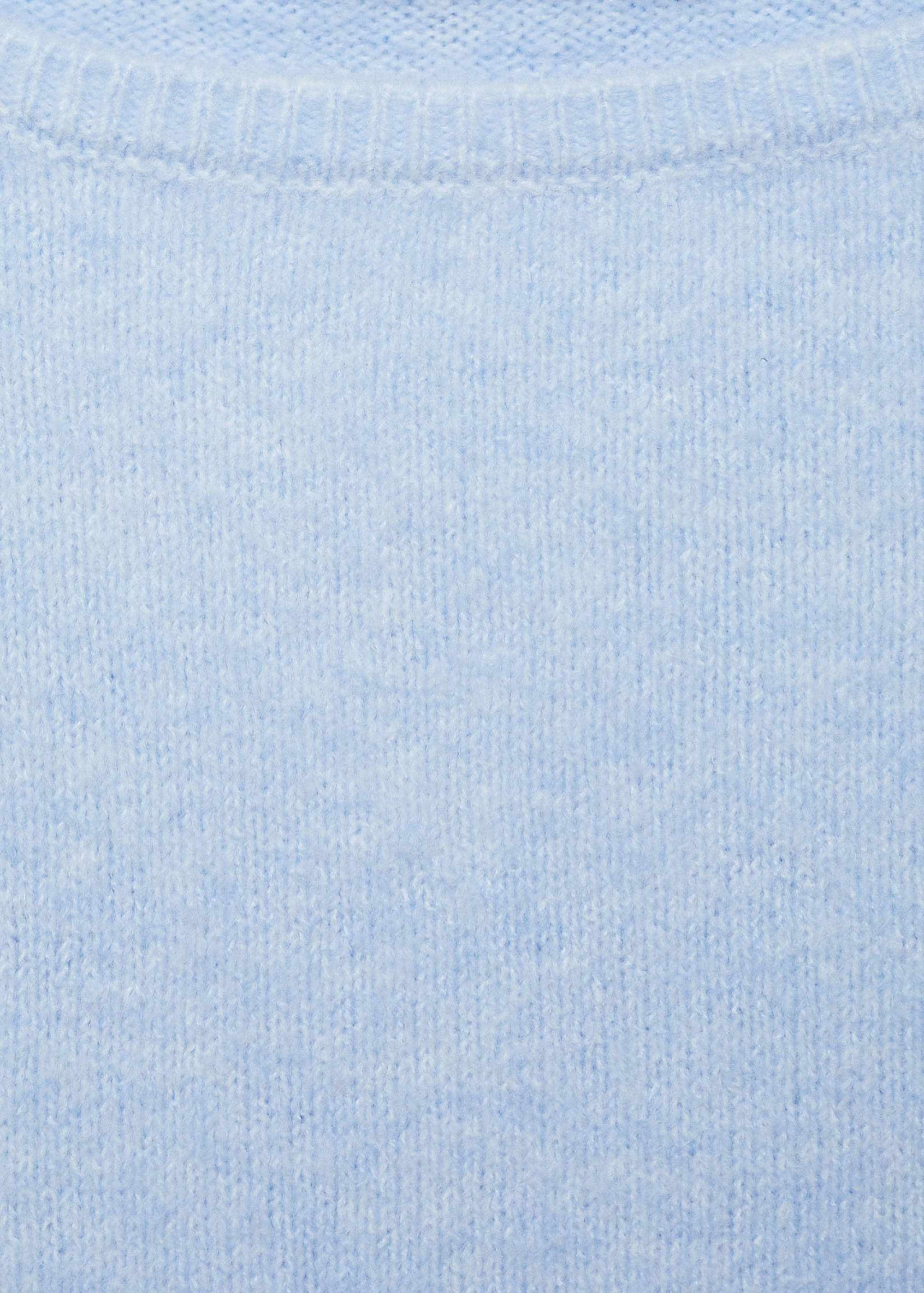 Fine-knit boat-neck sweater - Details of the article 8