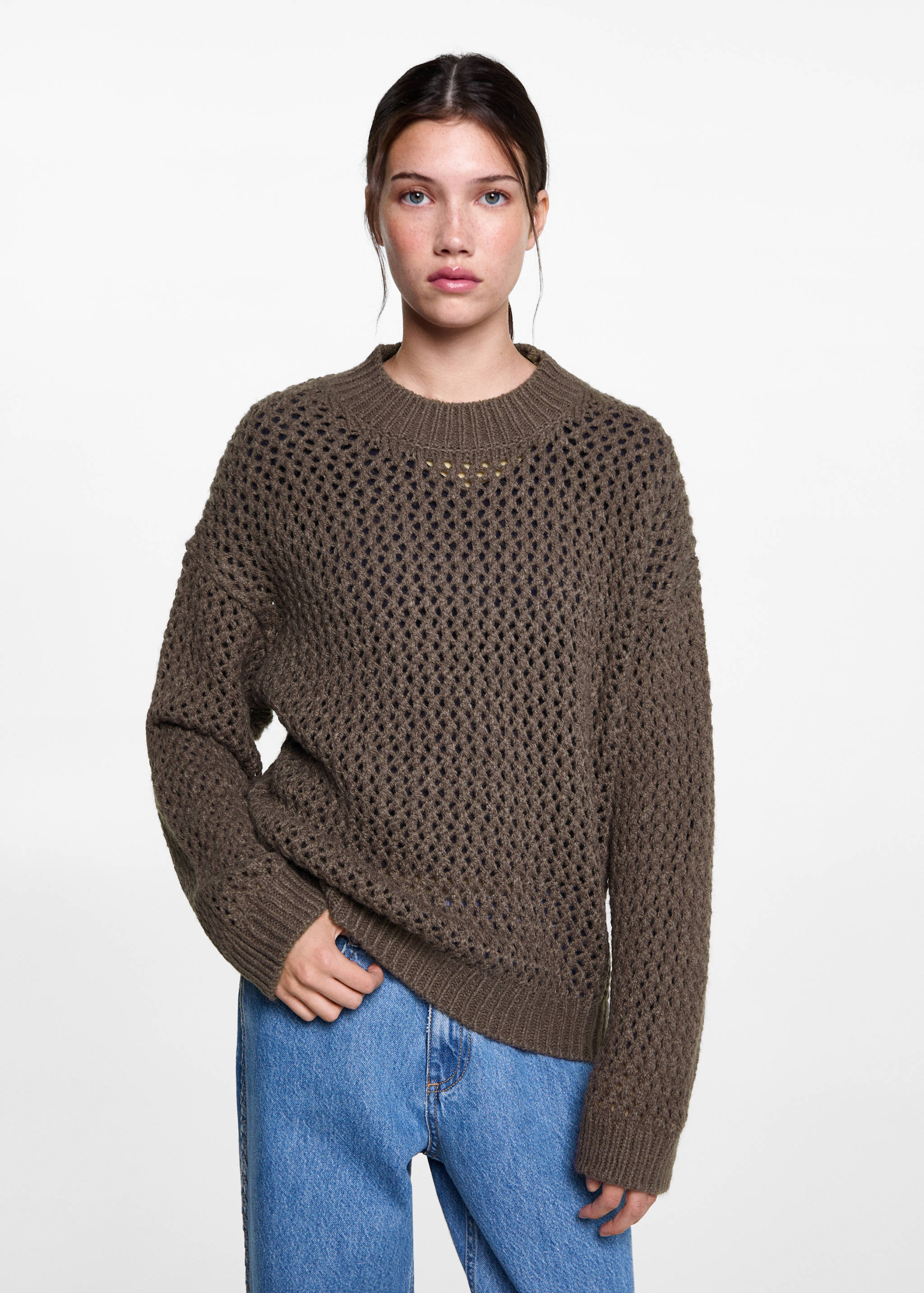 Jersei punt textura - Pla mig