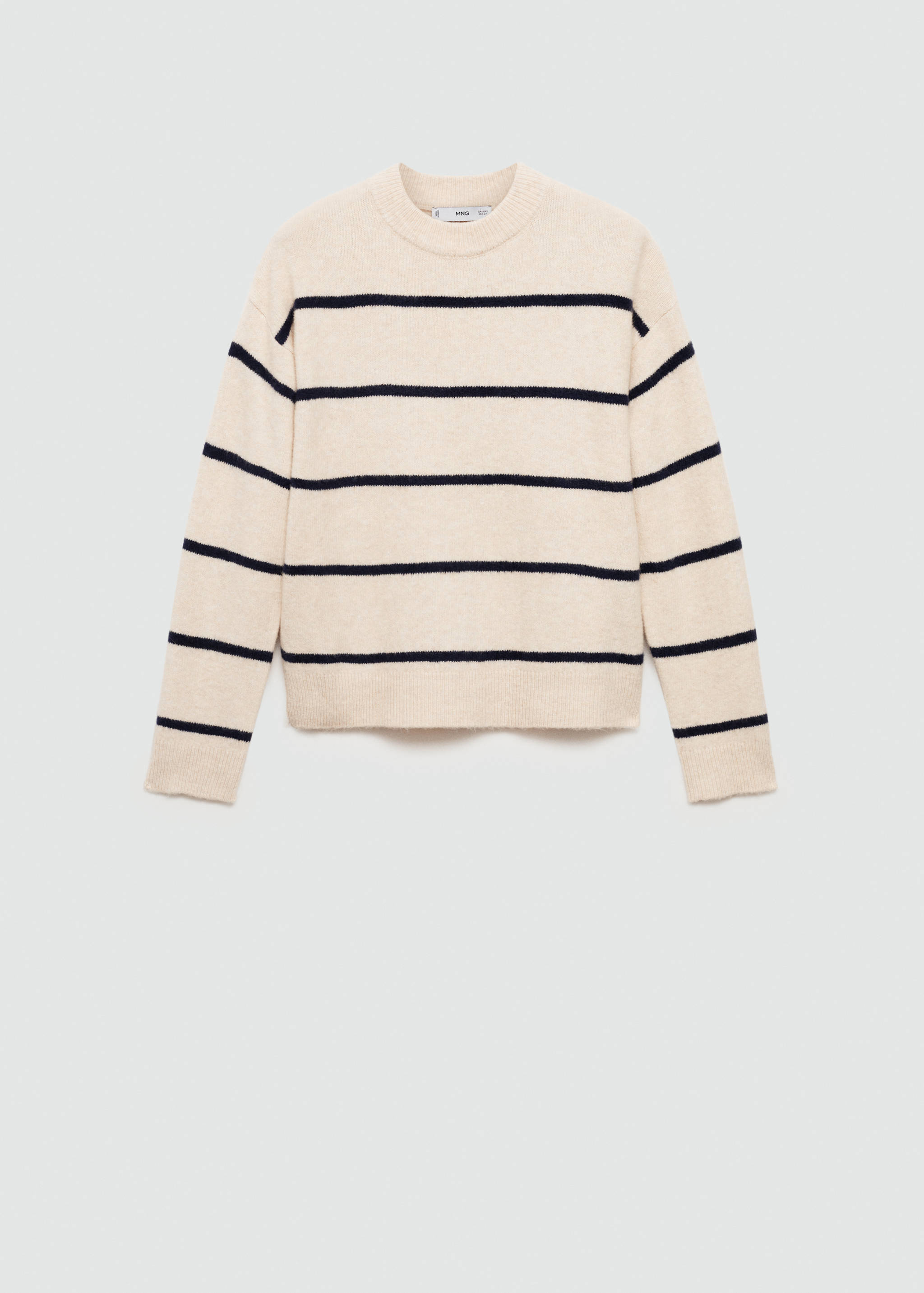 Knit striped sweater - Article without model