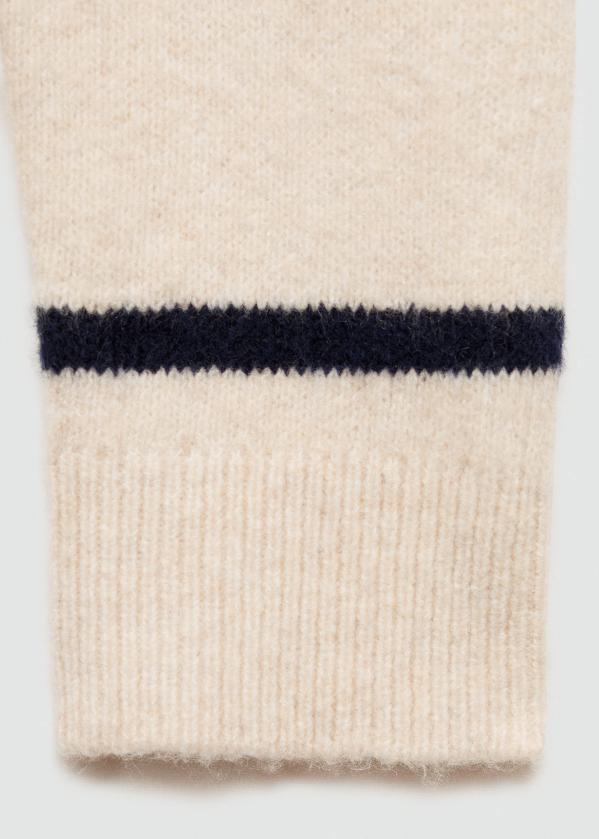 Knit striped sweater - Details of the article 0