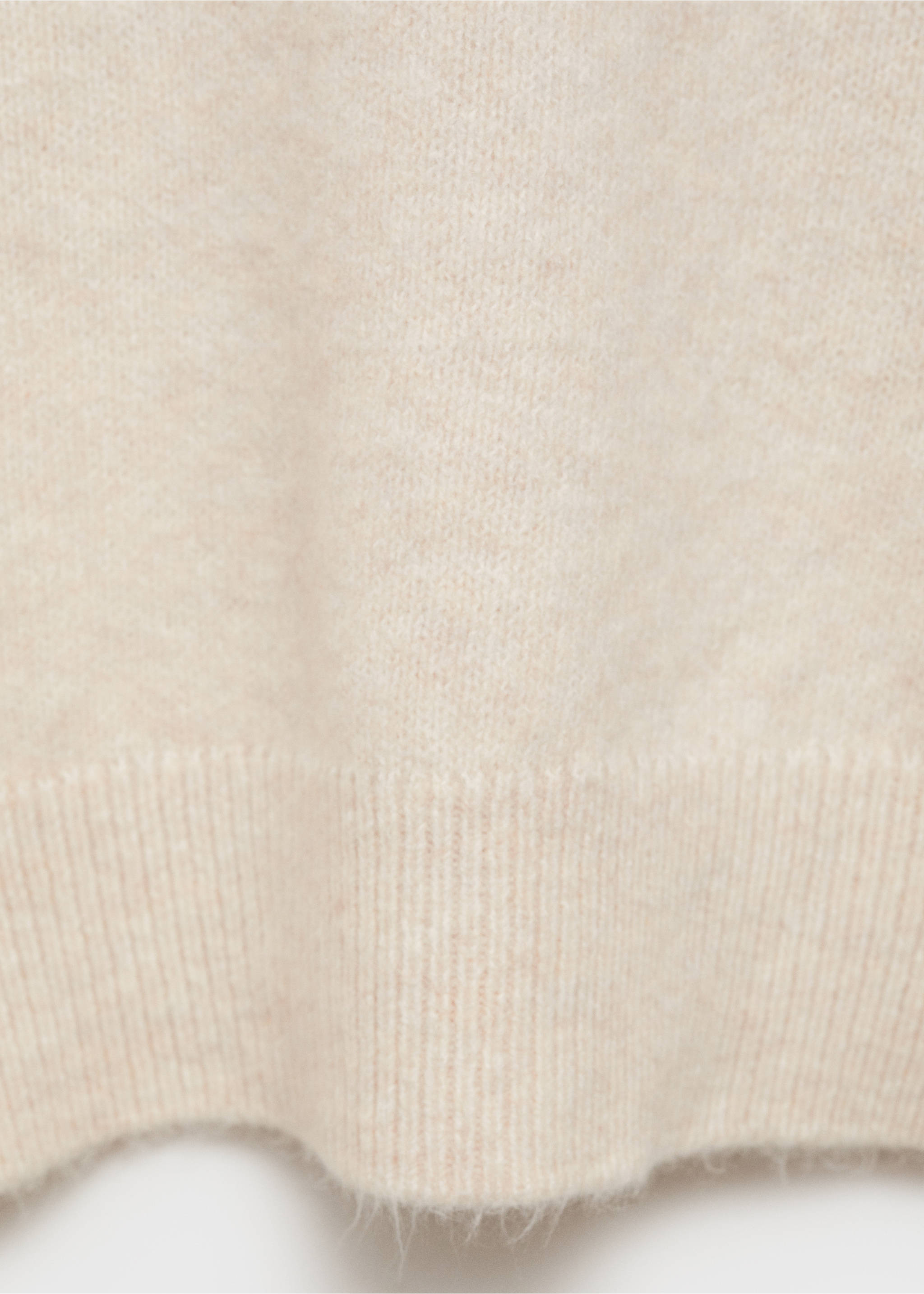 Pull en maille à col rond - Détail de l'article 0, Sable. Ref: 77007695-00.