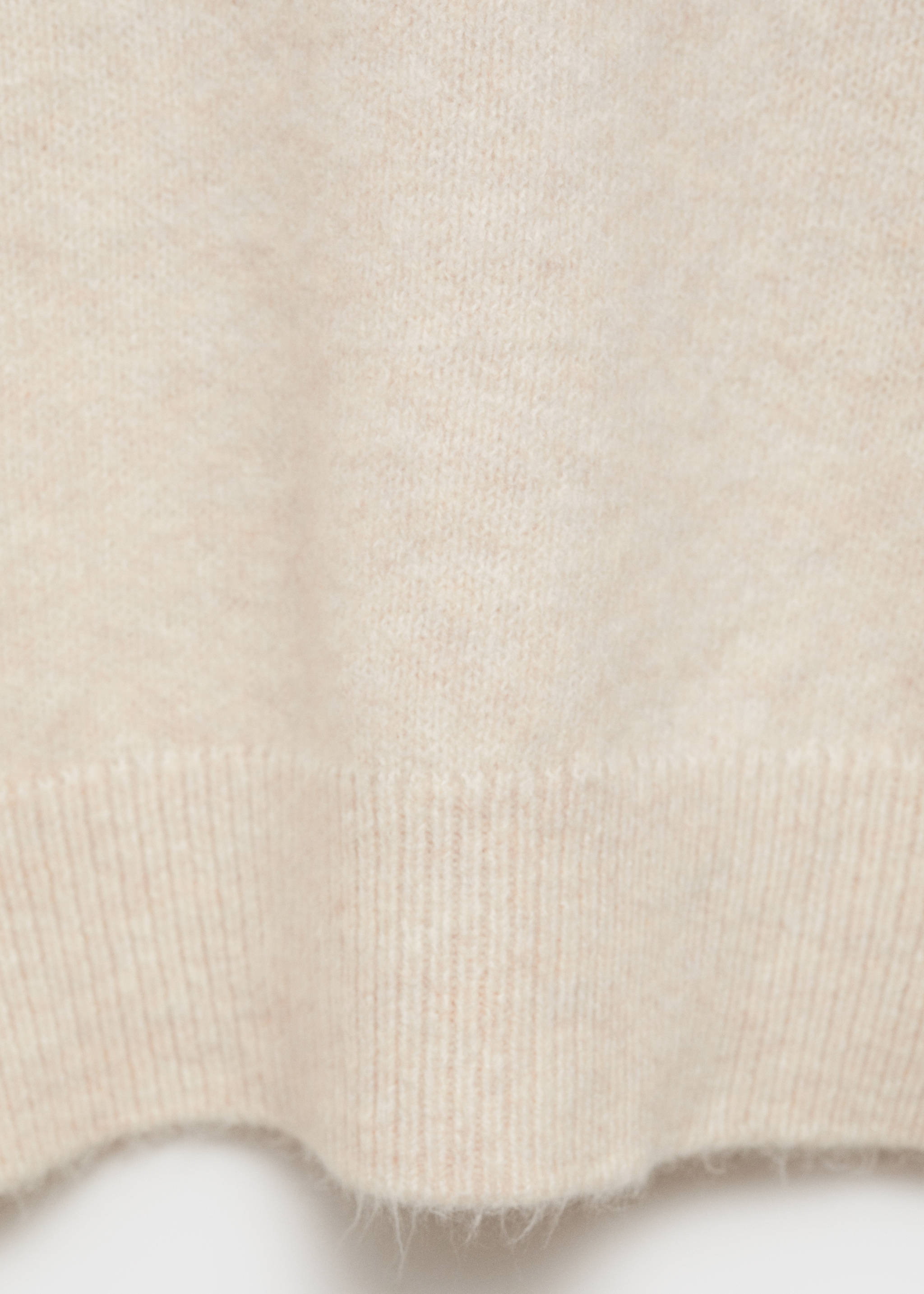 Round-neck knitted sweater - Details of the article 0