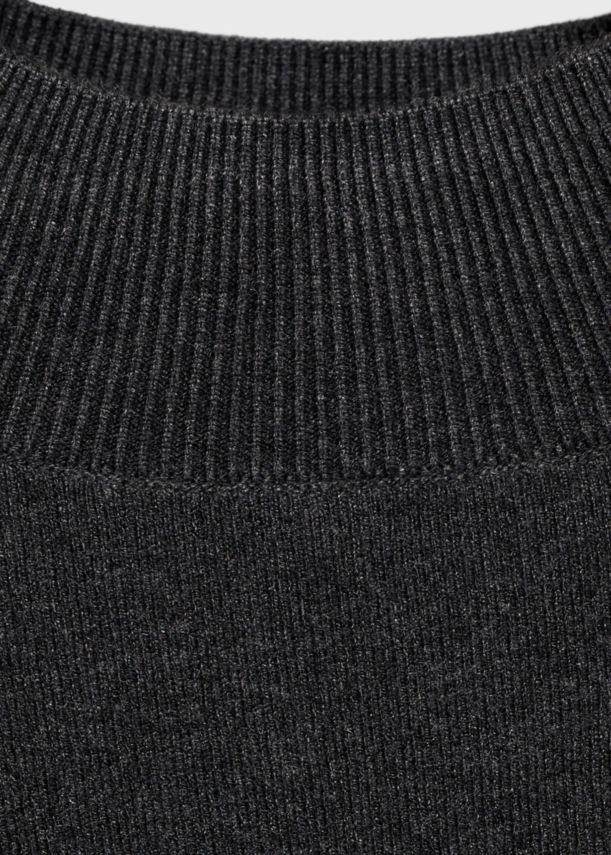 Knitted sweater with perkins neck - Details of the article 8