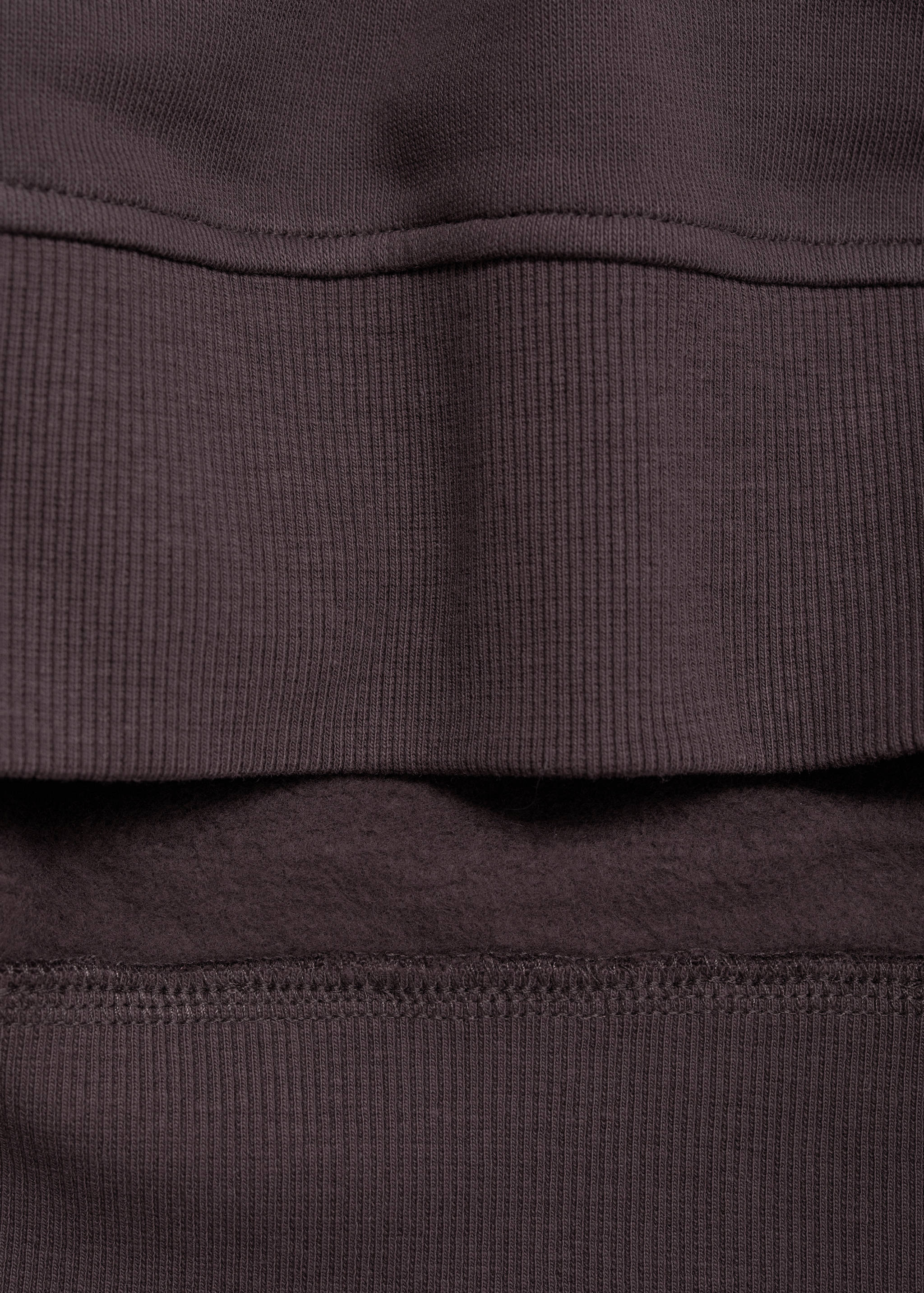 Embroidered printed hoodie - Details of the article 0