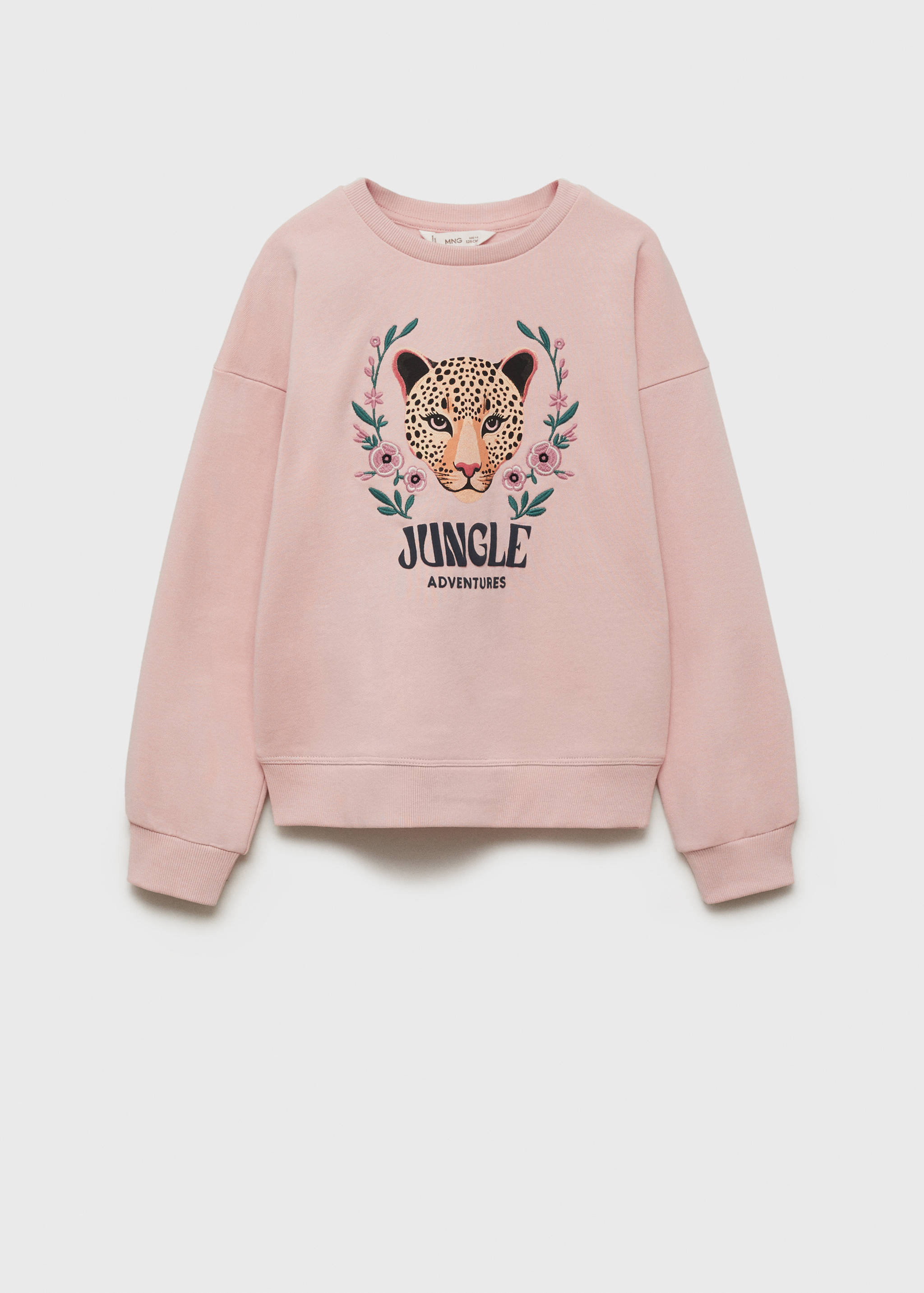 Printed cotton sweatshirt - Article without model