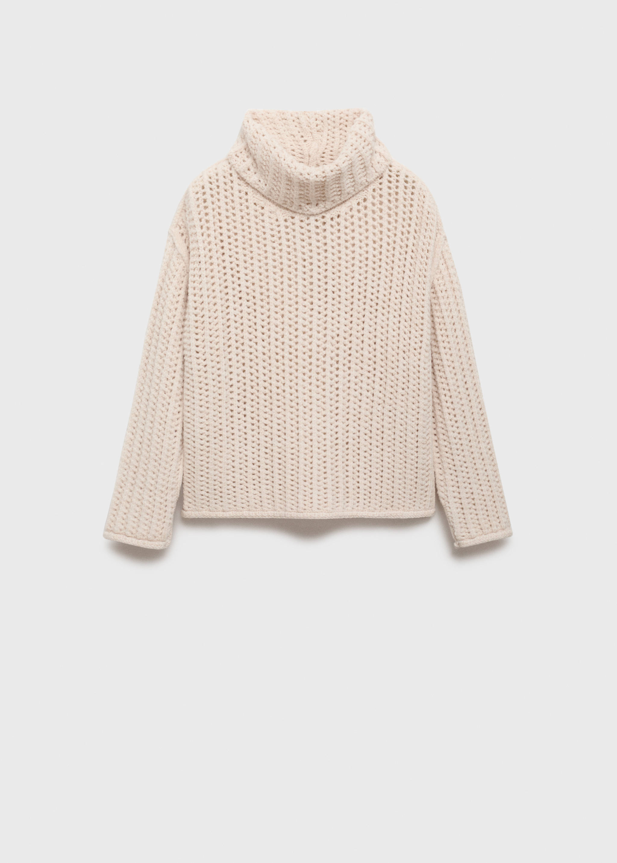 Openwork turtleneck sweater - Article without model