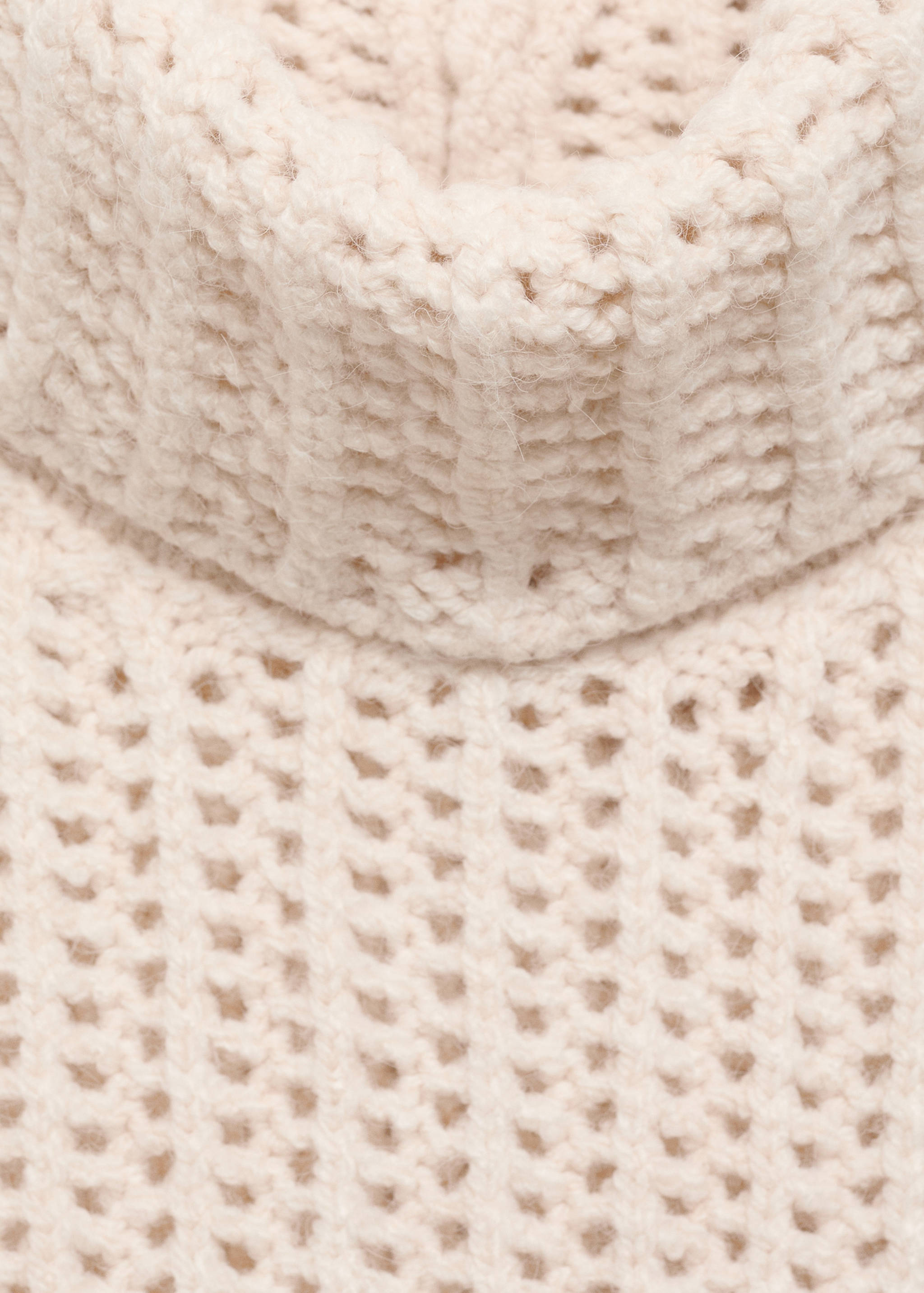 Openwork turtleneck sweater - Details of the article 8