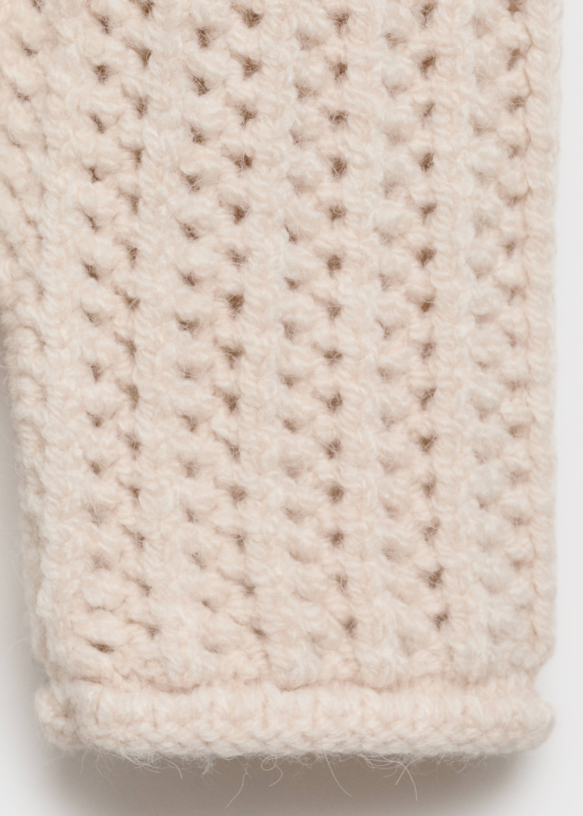 Openwork turtleneck sweater - Details of the article 0