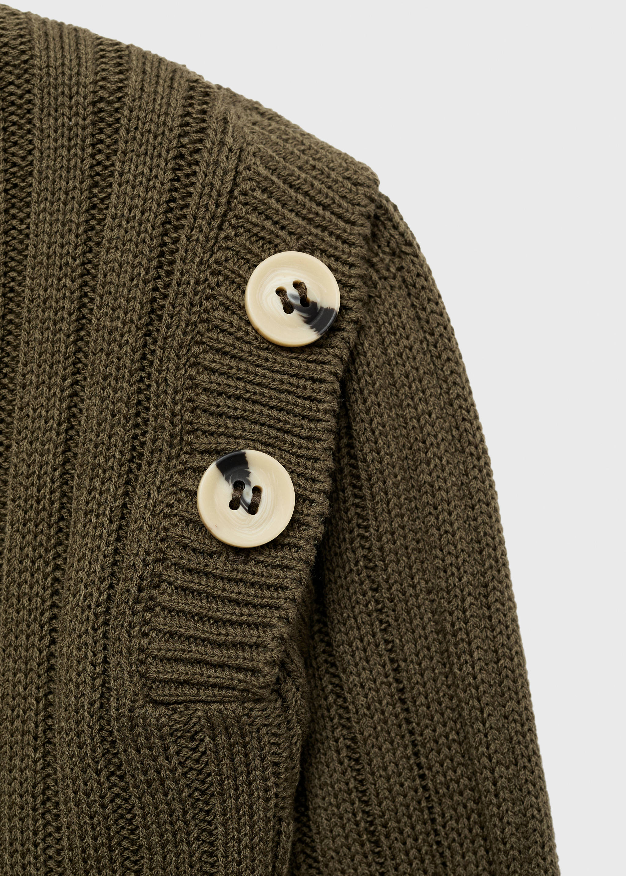 Sweater with shoulder buttons - Details of the article 0