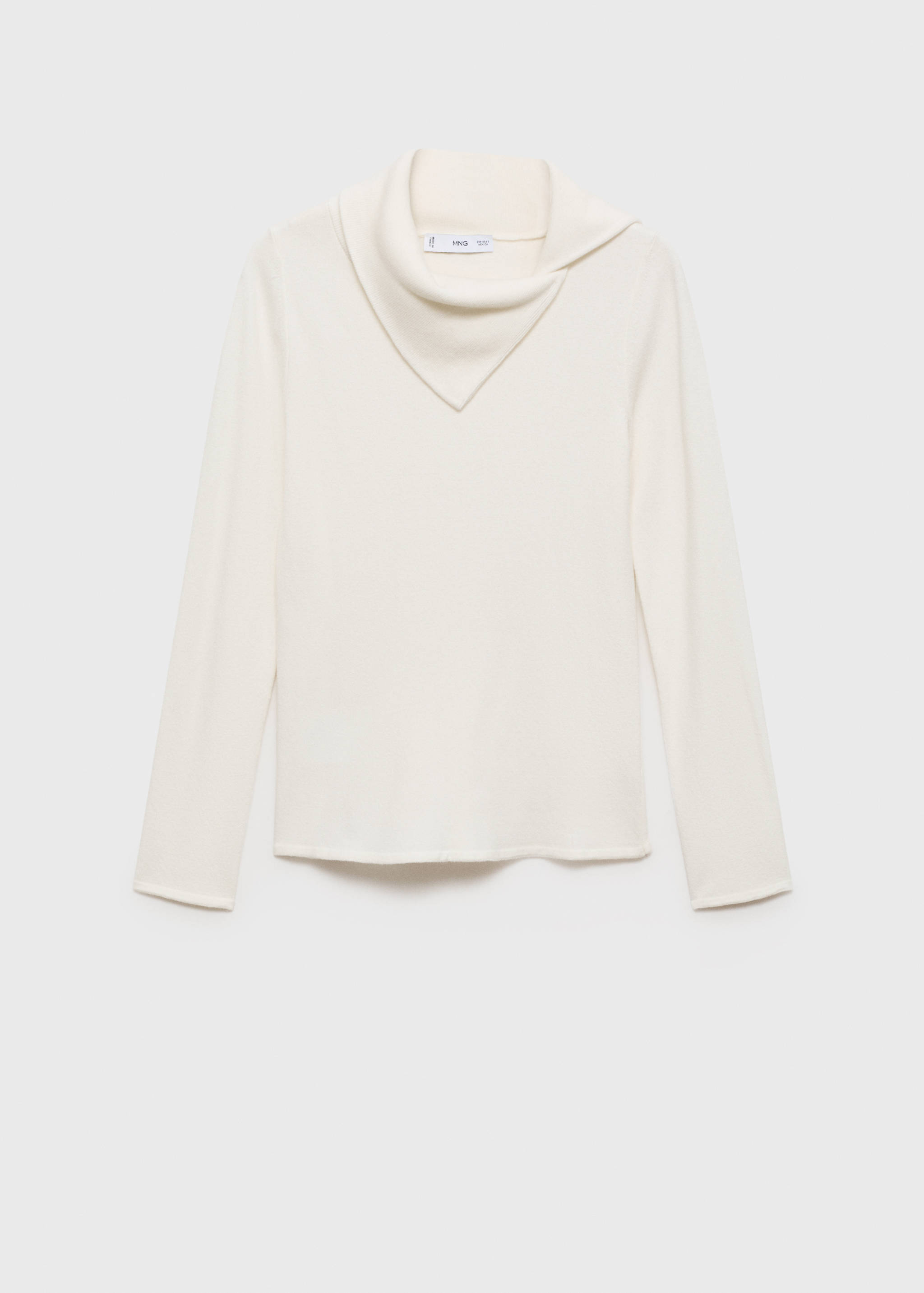 Pull-over maille col revers - Article sans modèle